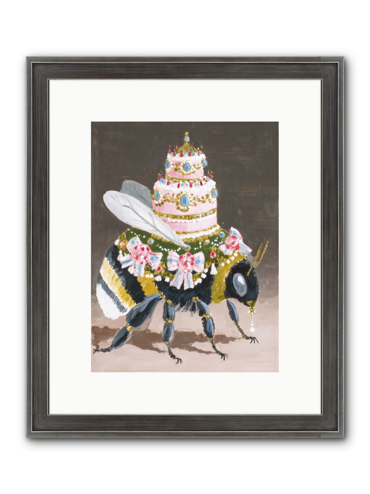 The Magnificent Hush Framed Print - Slimwoods Black/Silver 9x12
