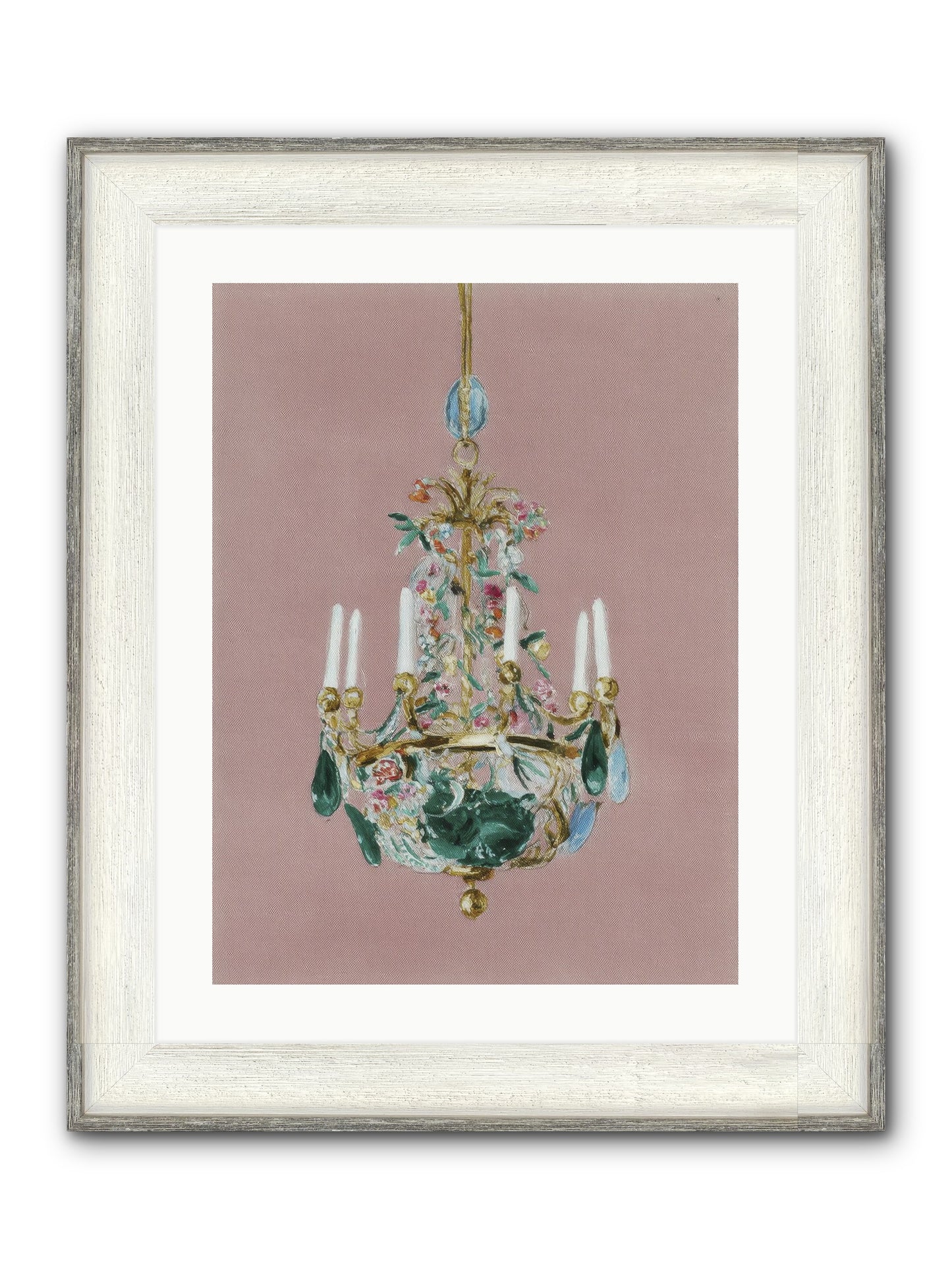 The Minnow Parlour Framed Print - Driftwood White 18x24