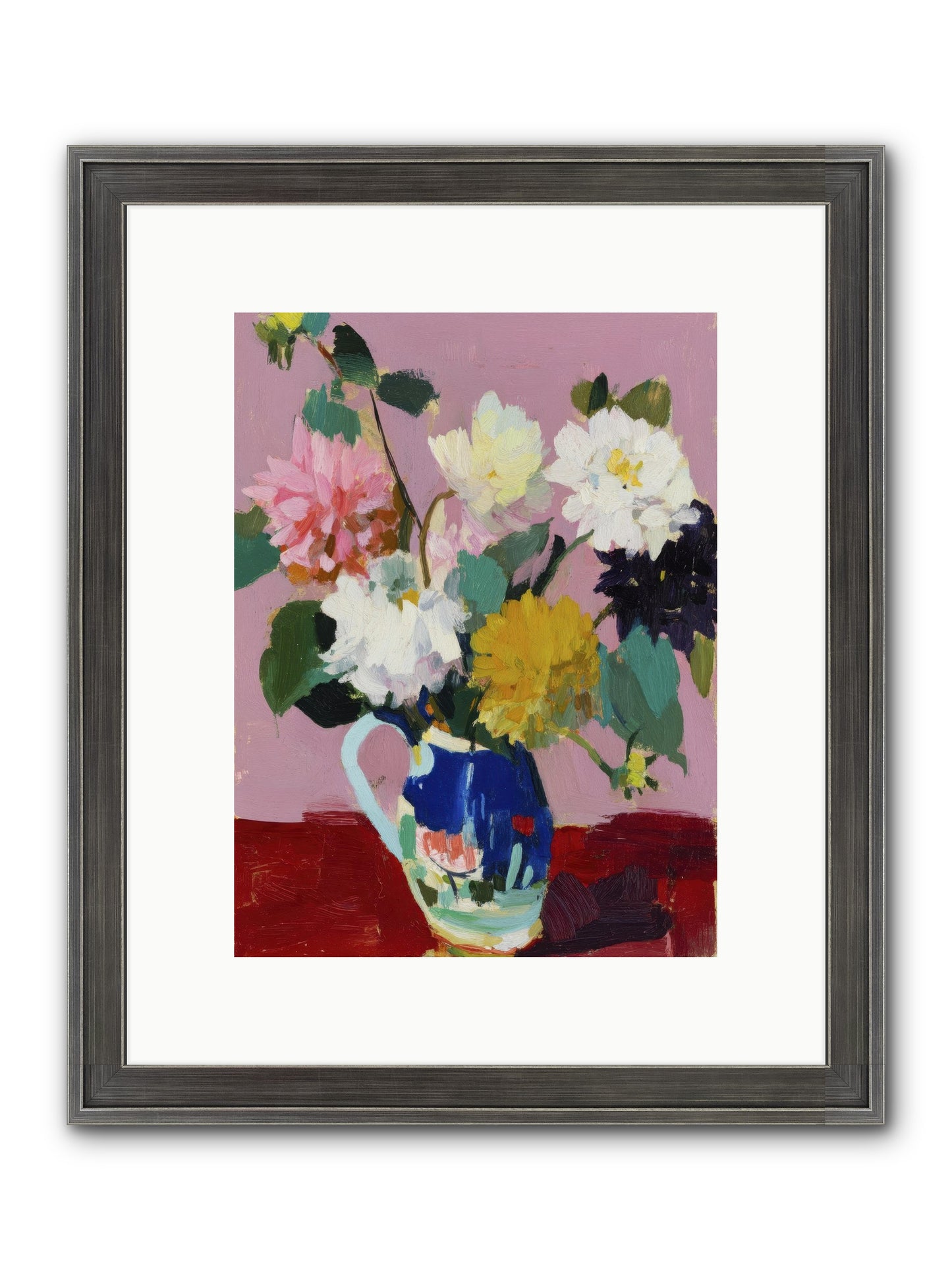 The Morning Ritual Framed Print - Slimwoods Black/Silver 9x12