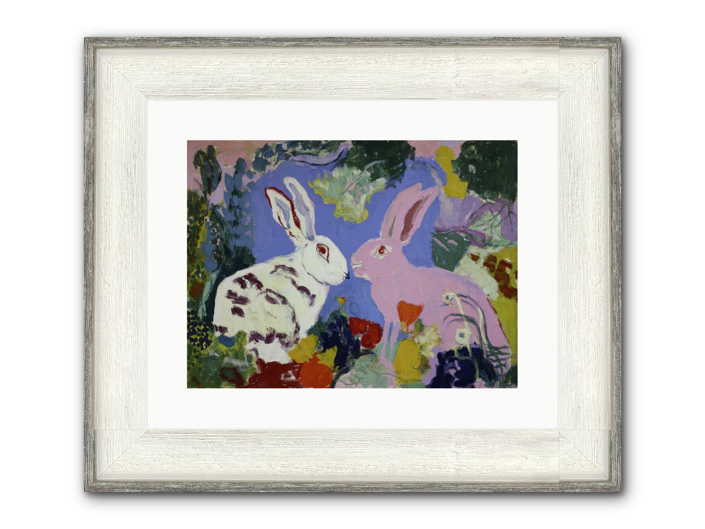 The Negotiation Of Spring Framed Print - Driftwood White 16x12
