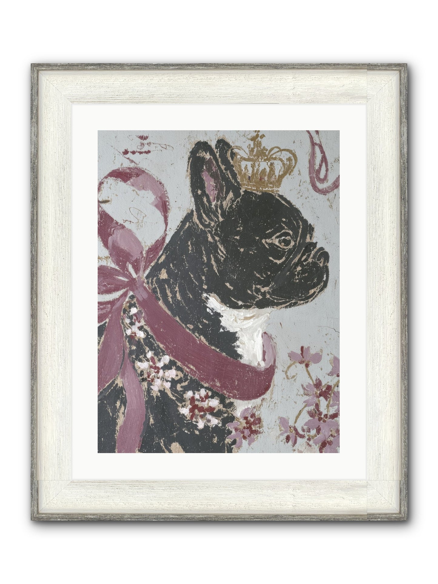 The Night Orchard Club Framed Print - Driftwood White 18x24