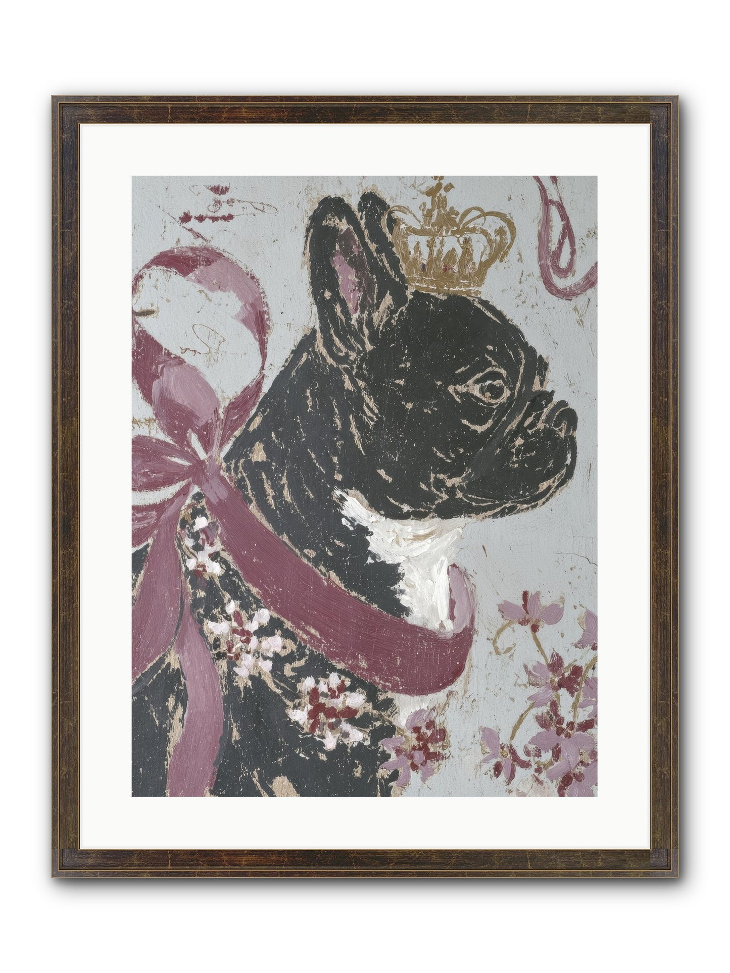 The Night Orchard Club Framed Print - Slimwoods Black/Gold 18x24