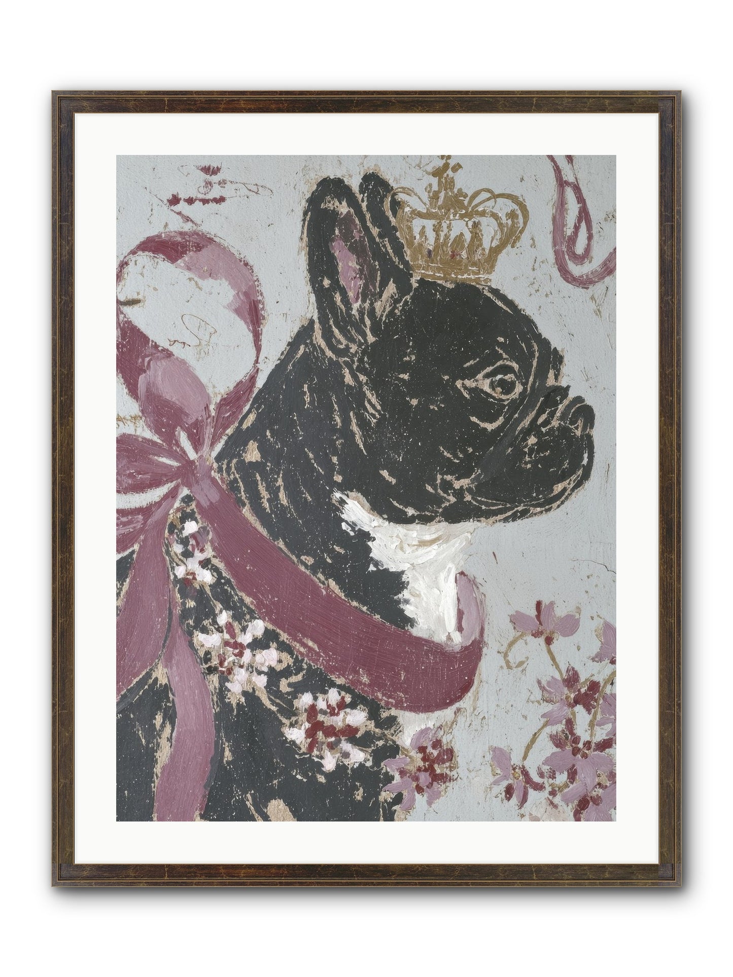 The Night Orchard Club Framed Print - Slimwoods Black/Gold 24x32