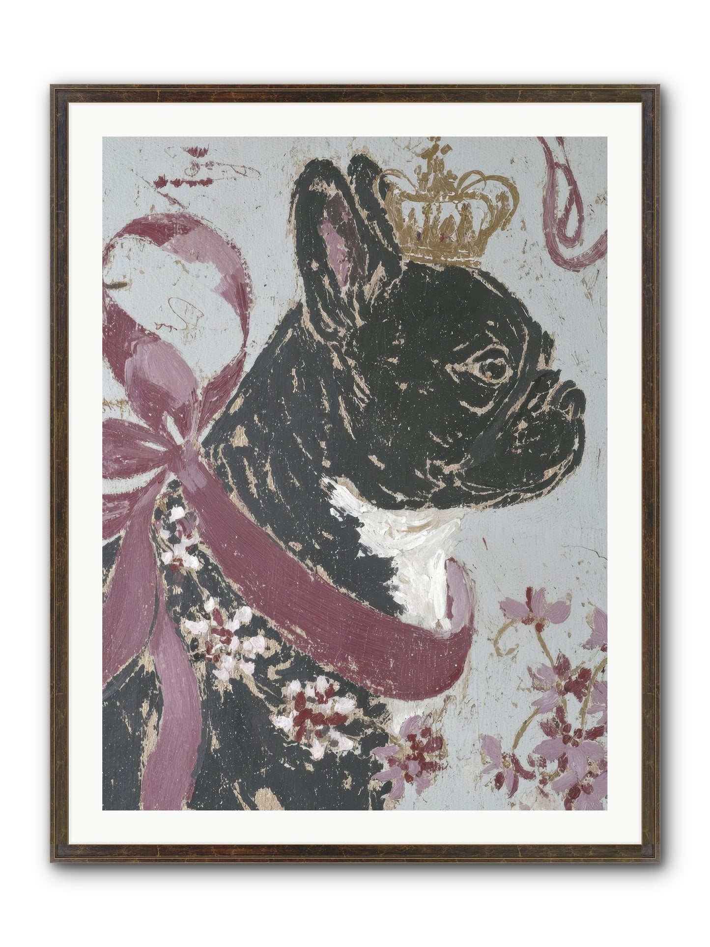 The Night Orchard Club Framed Print - Slimwoods Black/Gold 30x40
