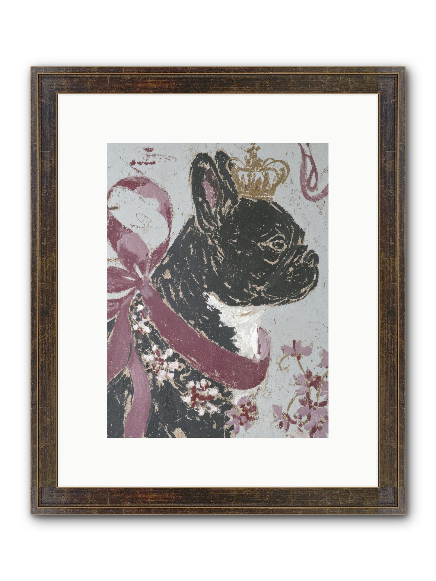 The Night Orchard Club Framed Print - Slimwoods Black/Gold 9x12