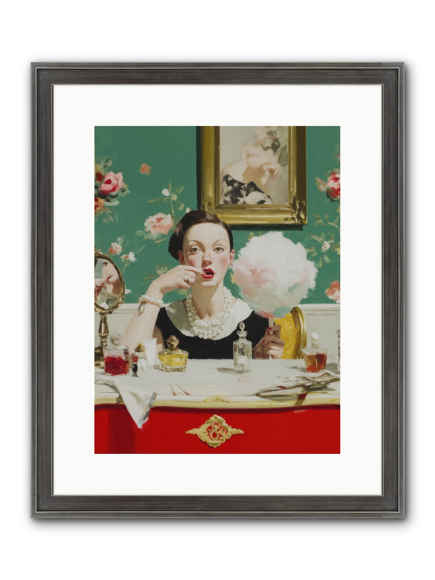 The Parlour Of Lost Accessories Framed Print - Slimwoods Black/Silver 12x16