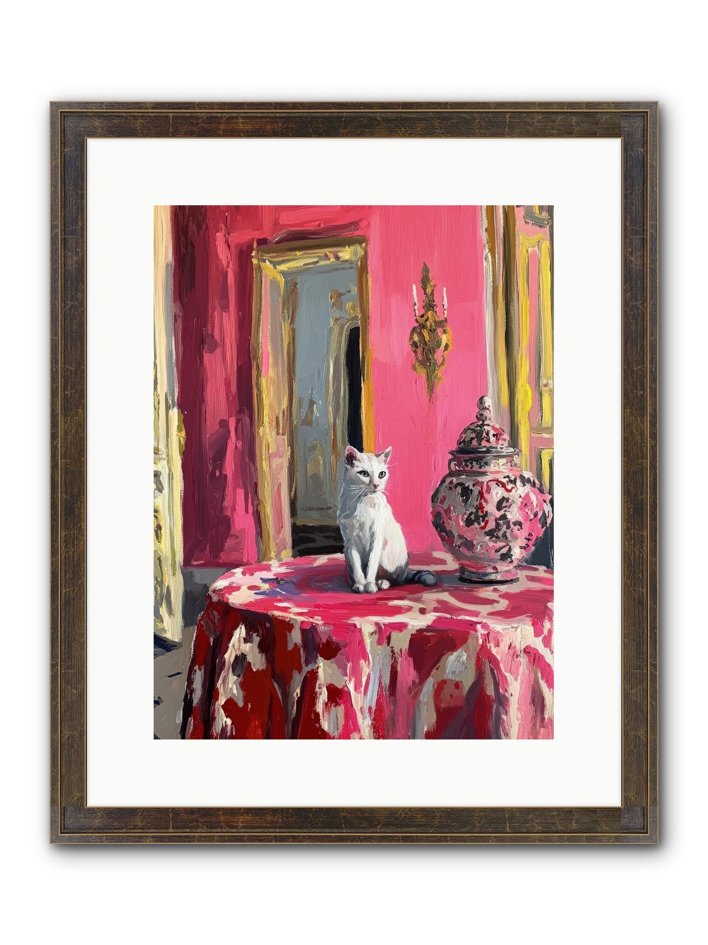 The Pearl Of Paradise Framed Print - Slimwoods Black/Gold 12x16