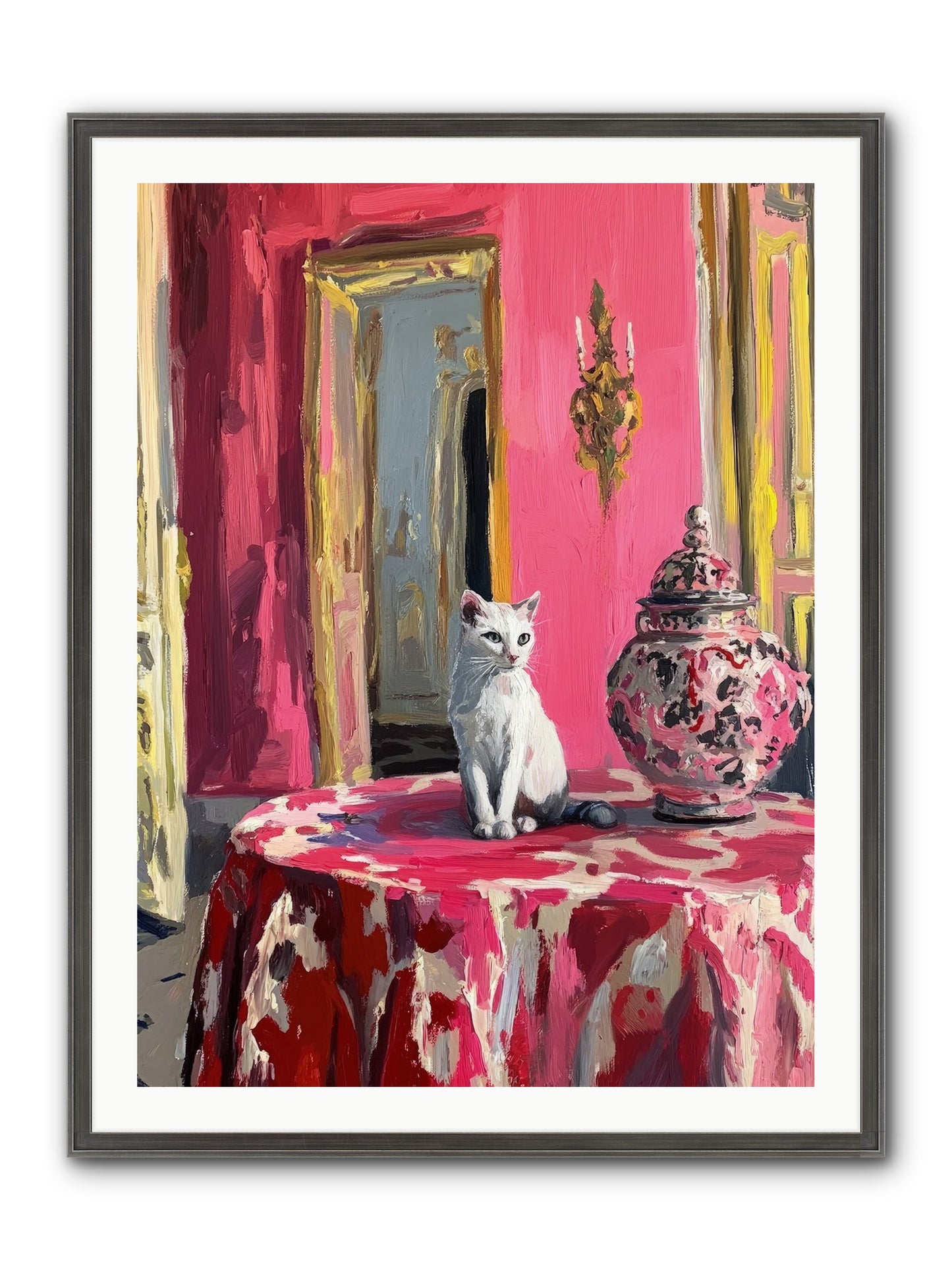 The Pearl Of Paradise Framed Print - Slimwoods Black/Silver 30x40