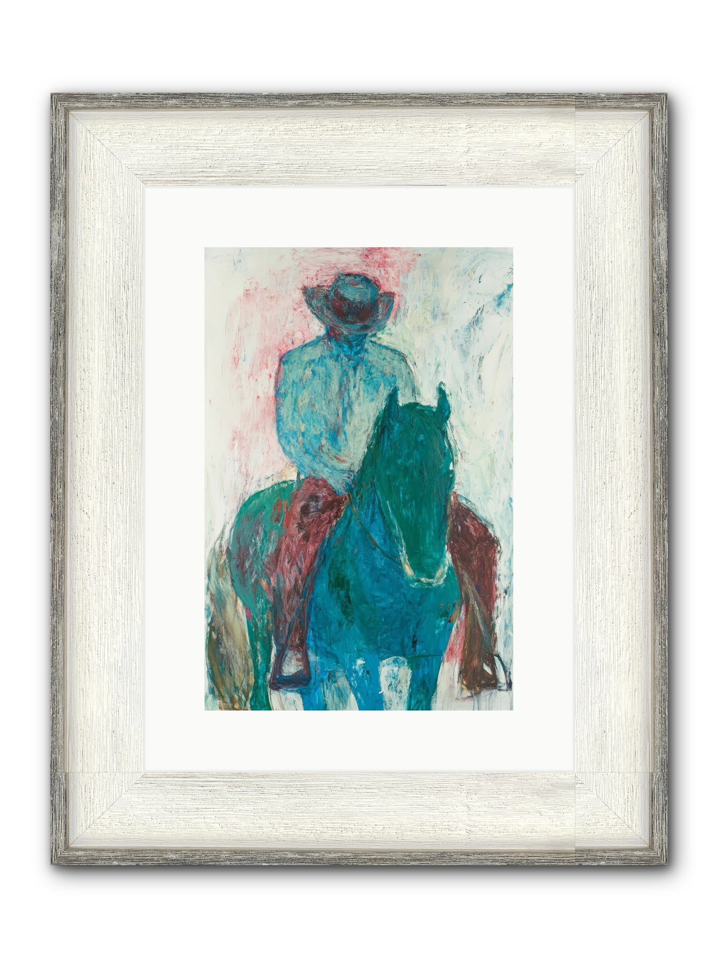 The Prairie Papers Framed Print - Driftwood White 10x15