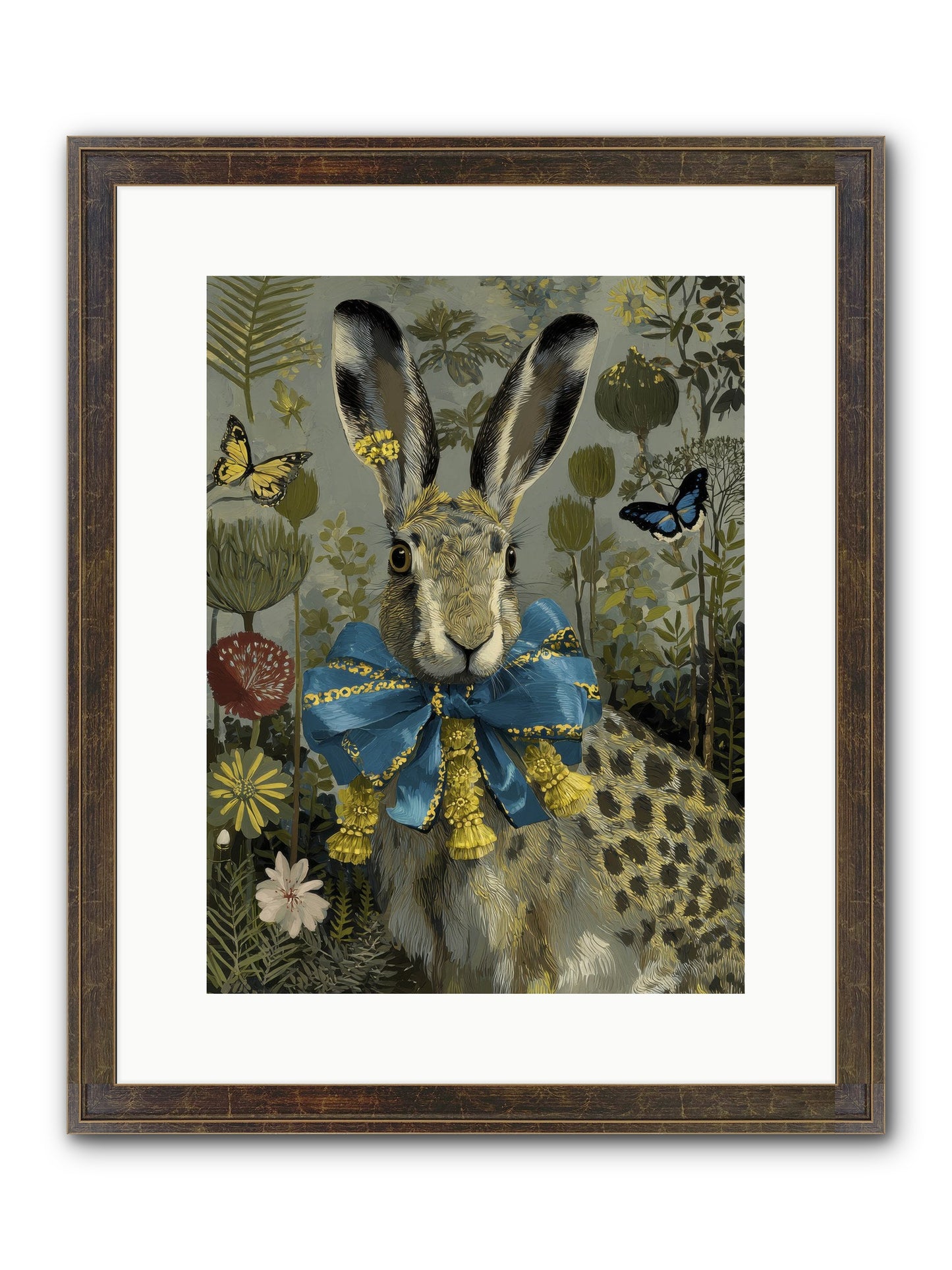 The Quiet Glimmer Framed Print - Slimwoods Black/Gold 12x16