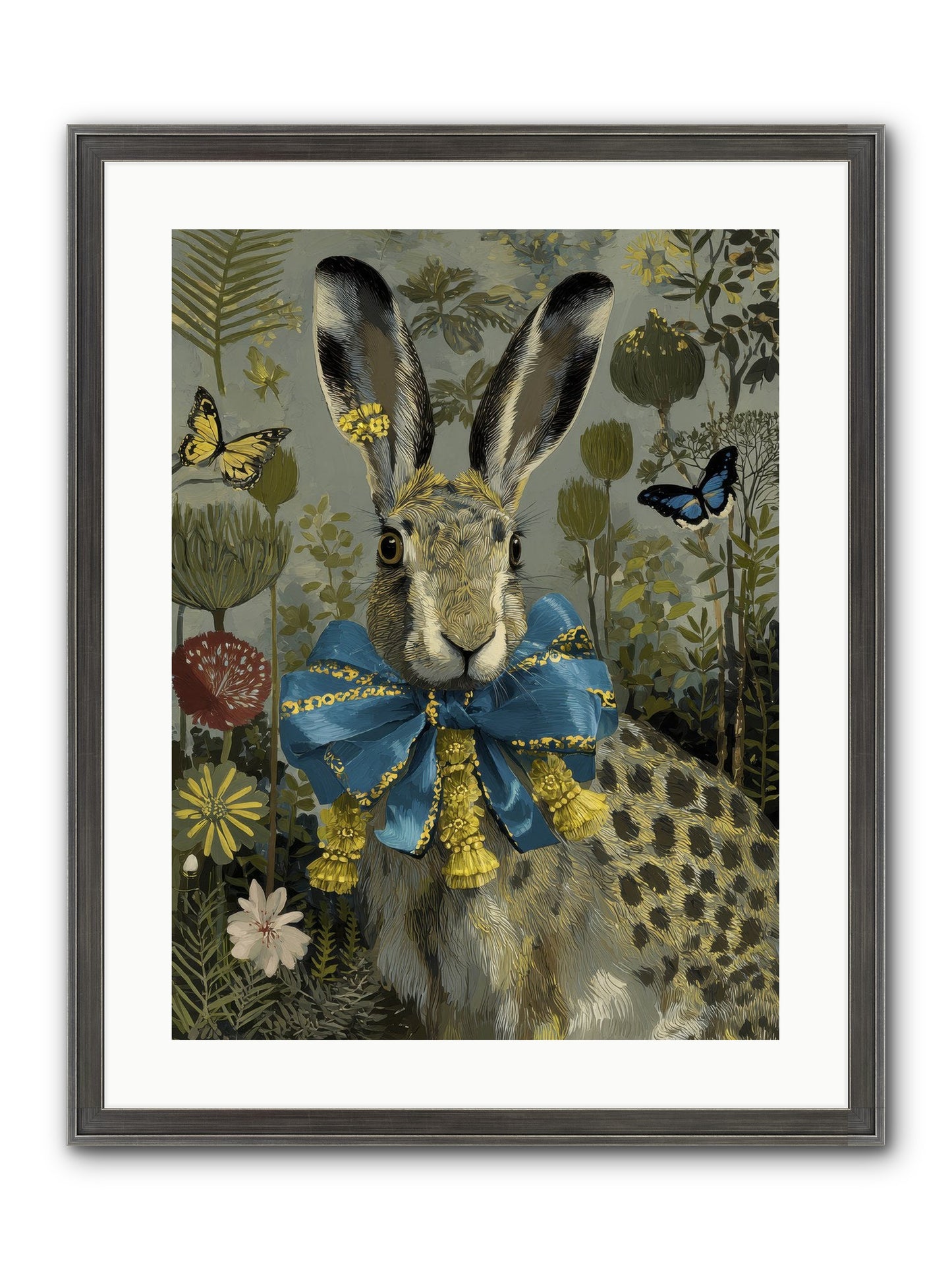 The Quiet Glimmer Framed Print - Slimwoods Black/Silver 18x24