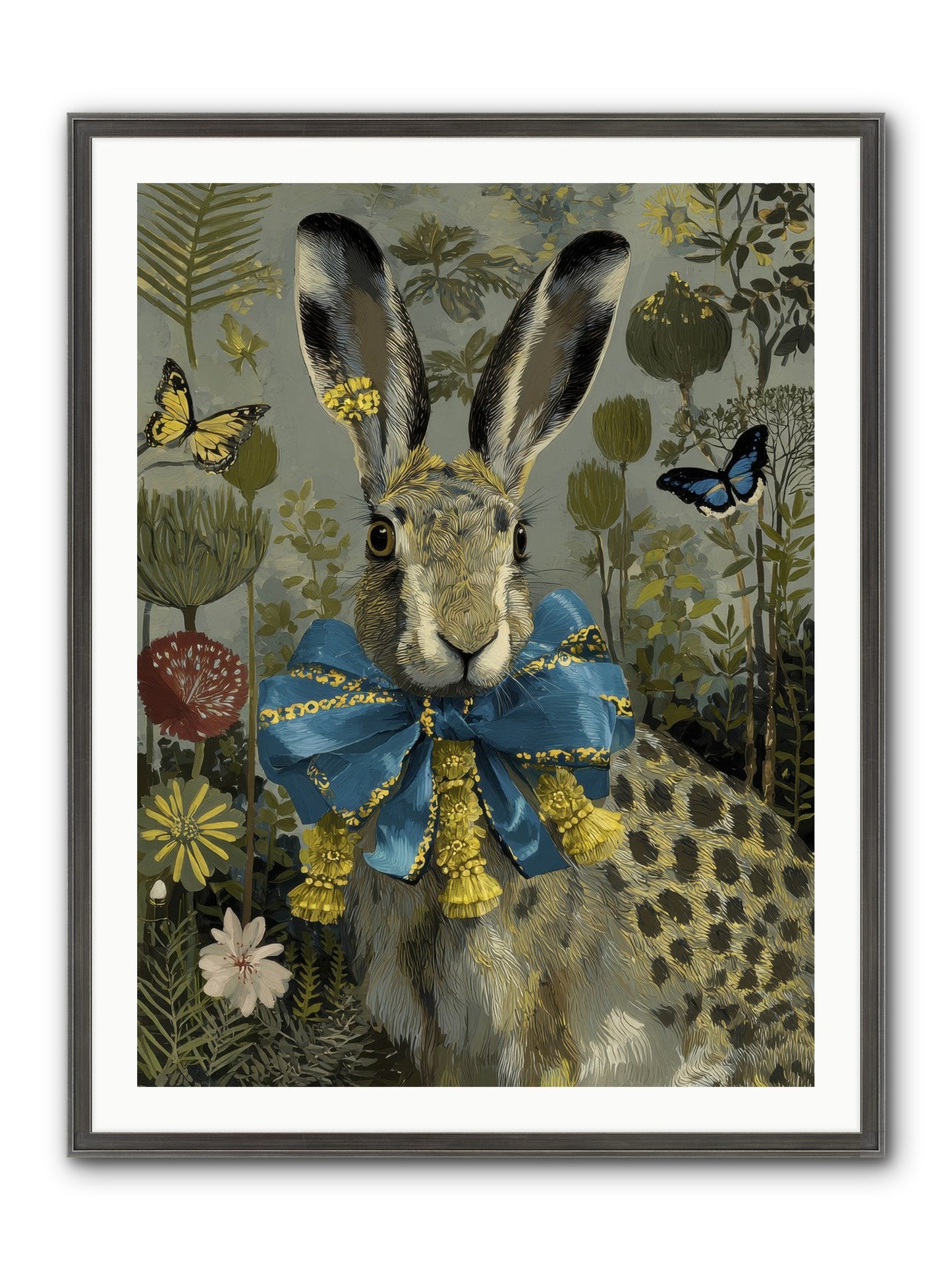 The Quiet Glimmer Framed Print - Slimwoods Black/Silver 30x40