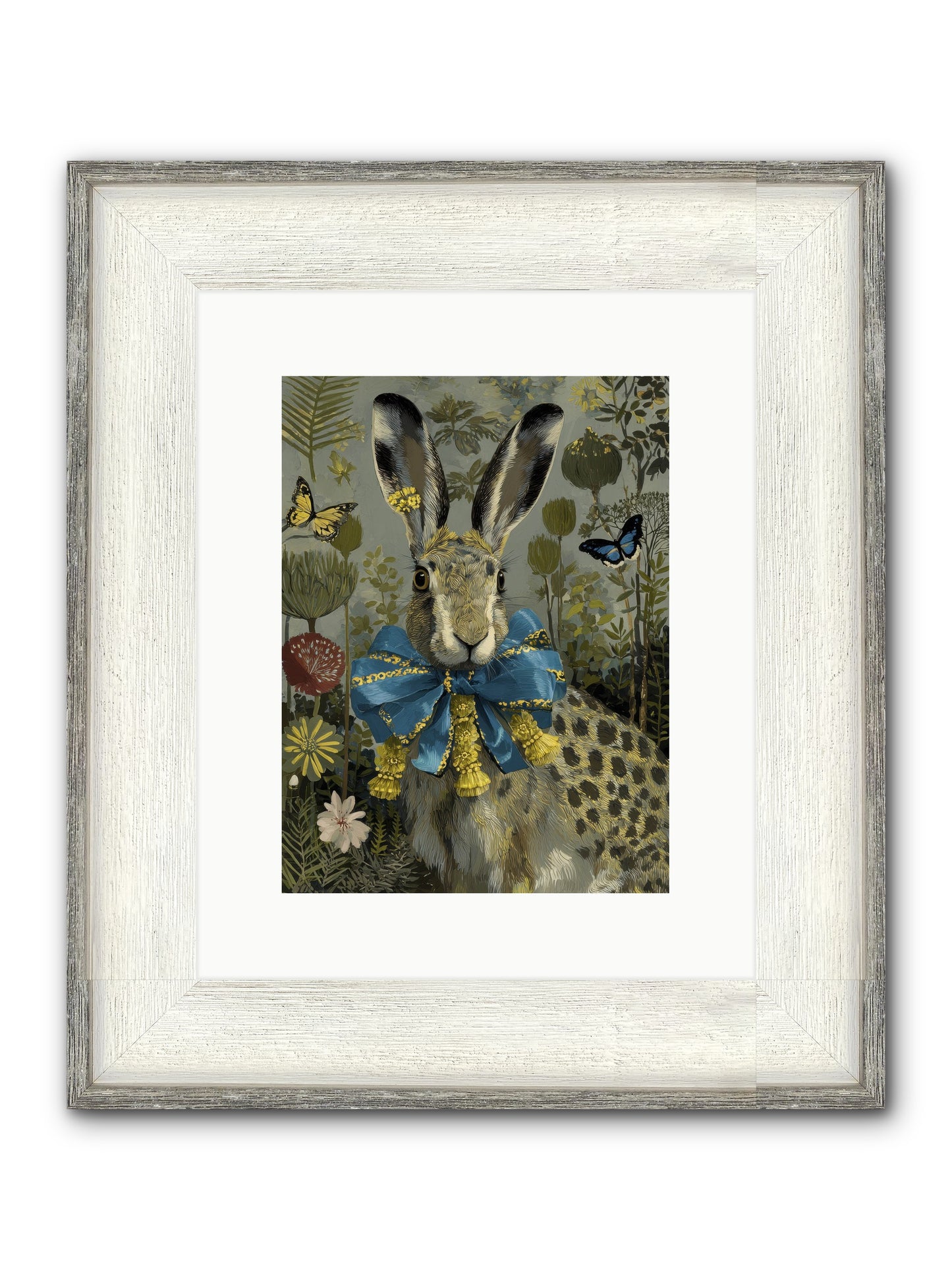 The Quiet Glimmer Framed Print - Driftwood White 9x12