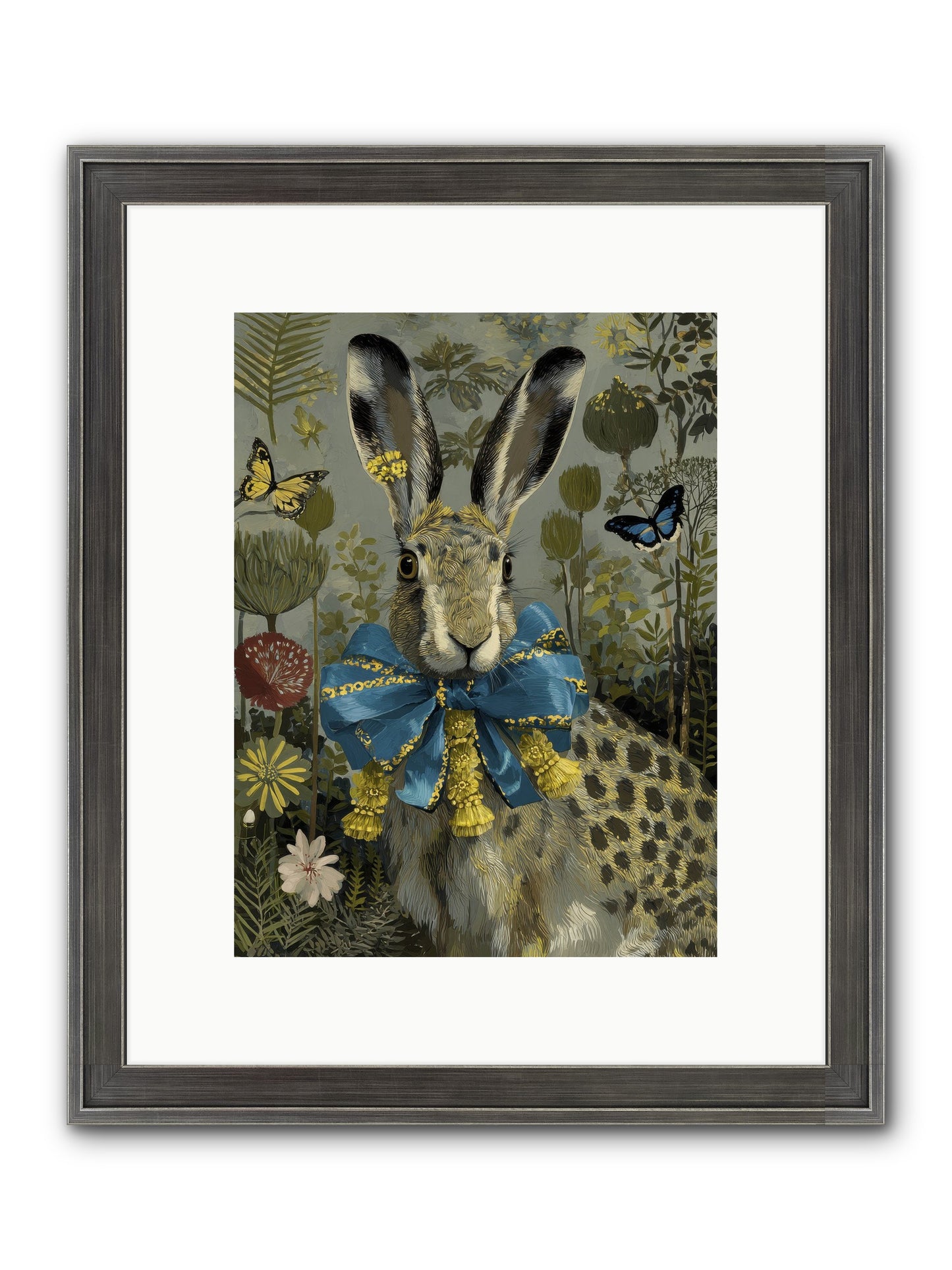 The Quiet Glimmer Framed Print - Slimwoods Black/Silver 9x12