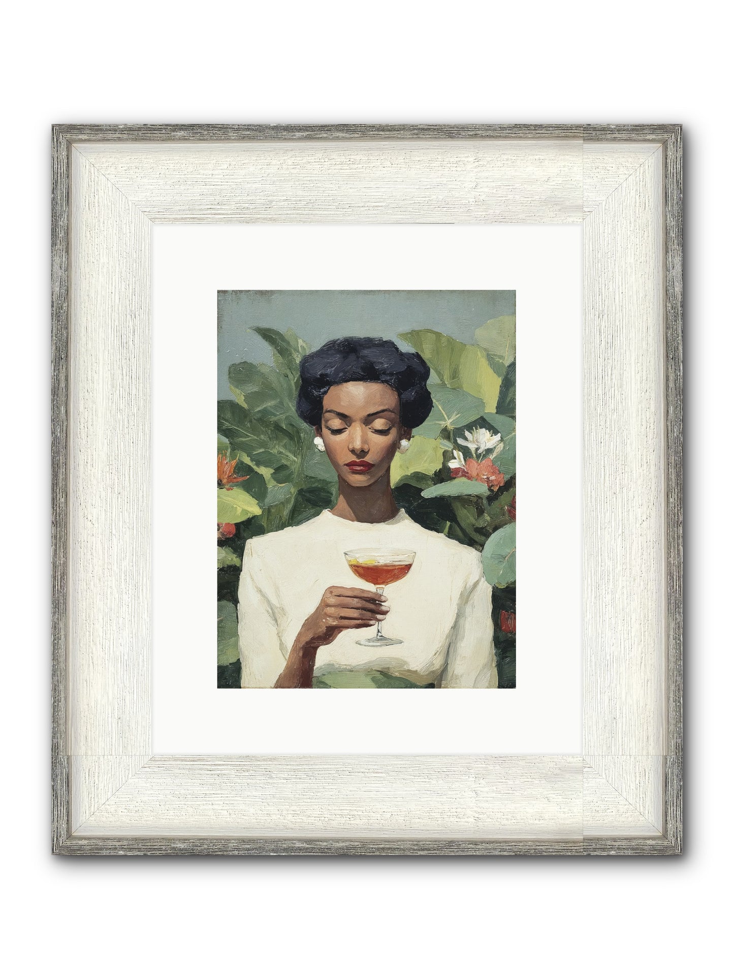 The Quiet Kind of Powerful Framed Print - Driftwood White 9x12