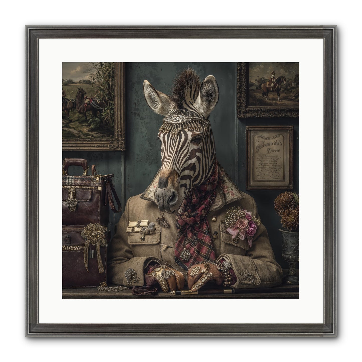 The Quiet Maps Framed Print - Slimwoods Black/Silver 20x20