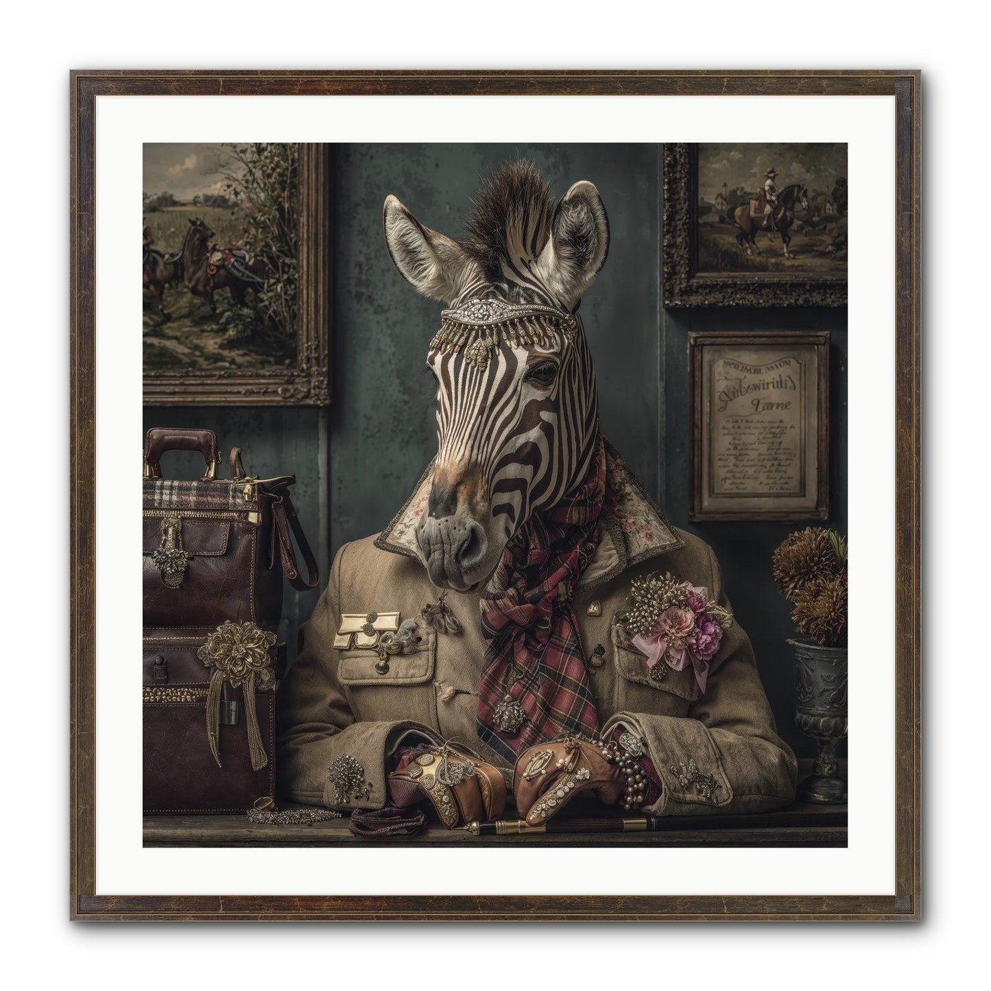 The Quiet Maps Framed Print - Slimwoods Black/Gold 30x30