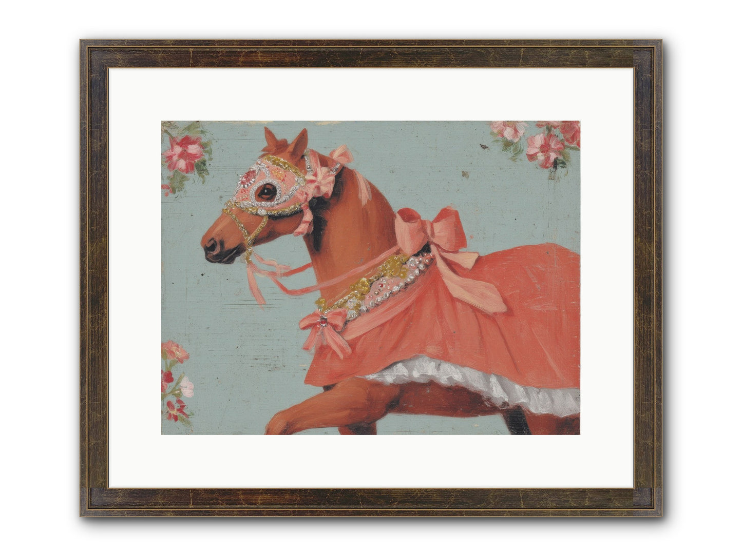 The Radiant Affair Framed Print - Slimwoods Black/Gold 16x12