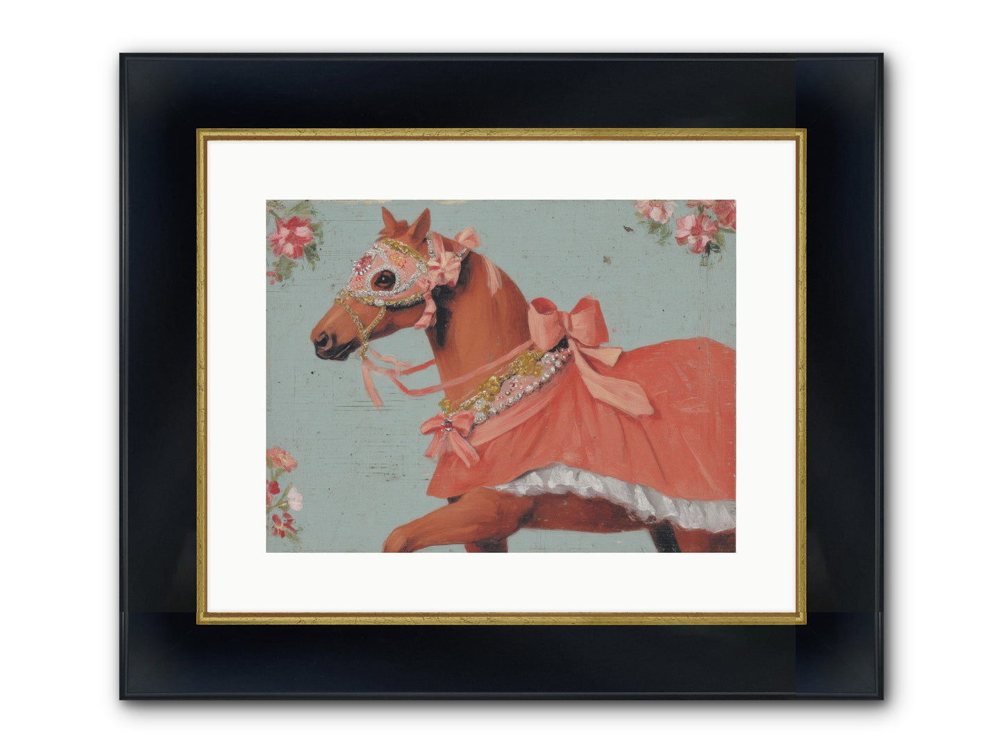 The Radiant Affair Framed Print - Wide Black w/Gold 16x12