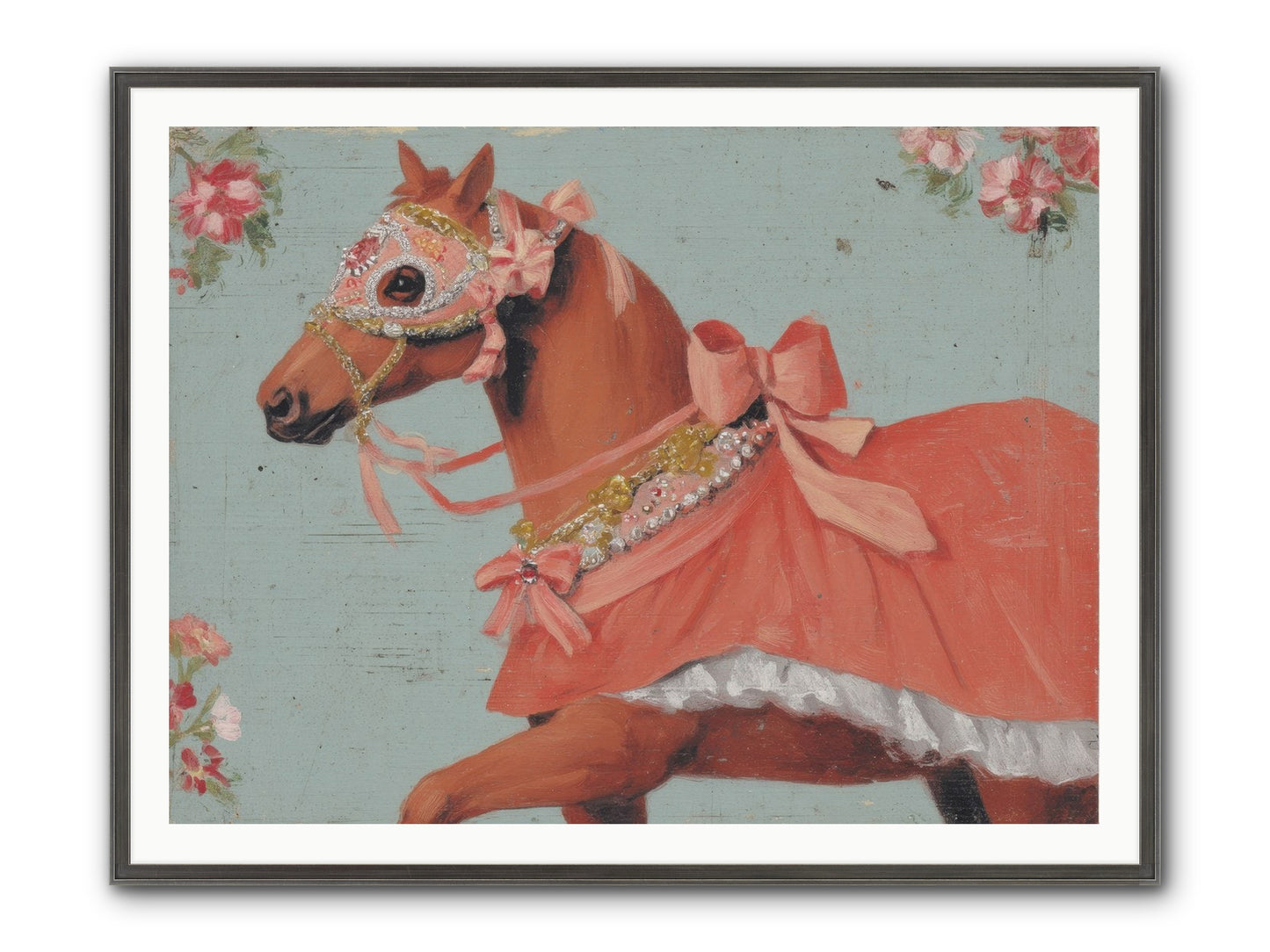 The Radiant Affair Framed Print - Slimwoods Black/Silver 48x36