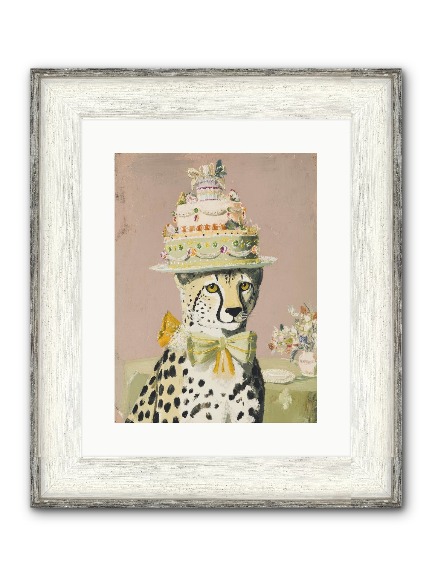 The Resplendent Awakening Framed Print - Driftwood White 12x16