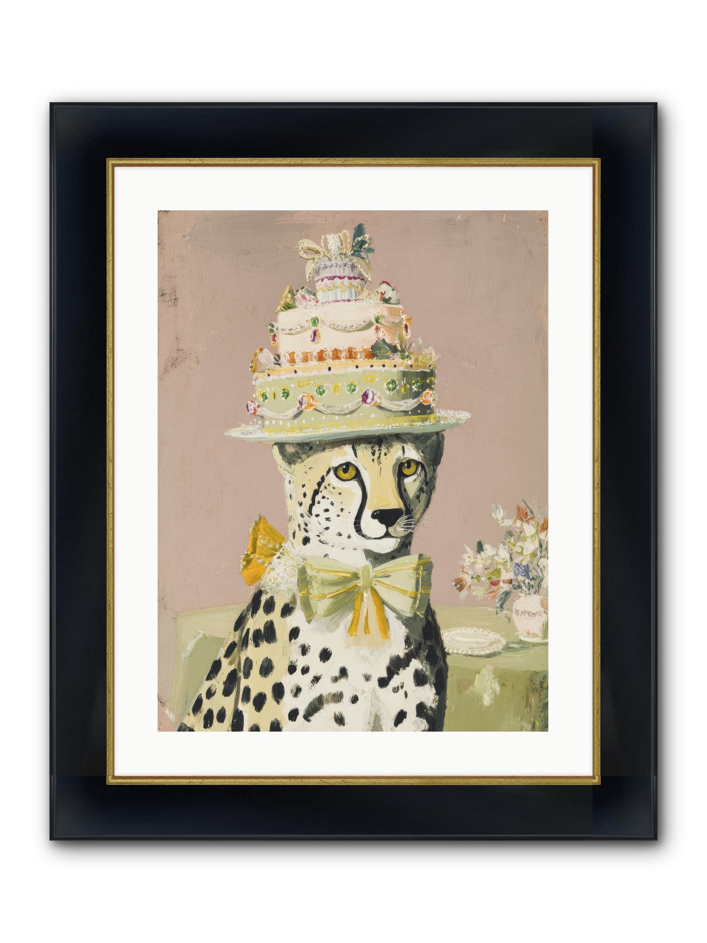 The Resplendent Awakening Framed Print - Wide Black w/Gold 18x24
