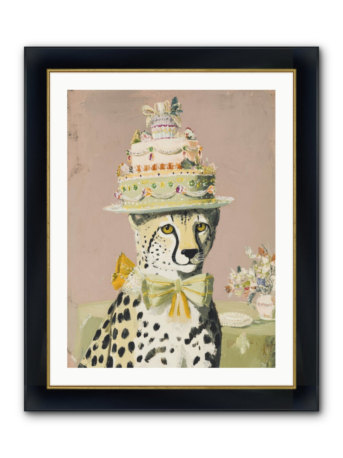 The Resplendent Awakening Framed Print - Wide Black w/Gold 24x32