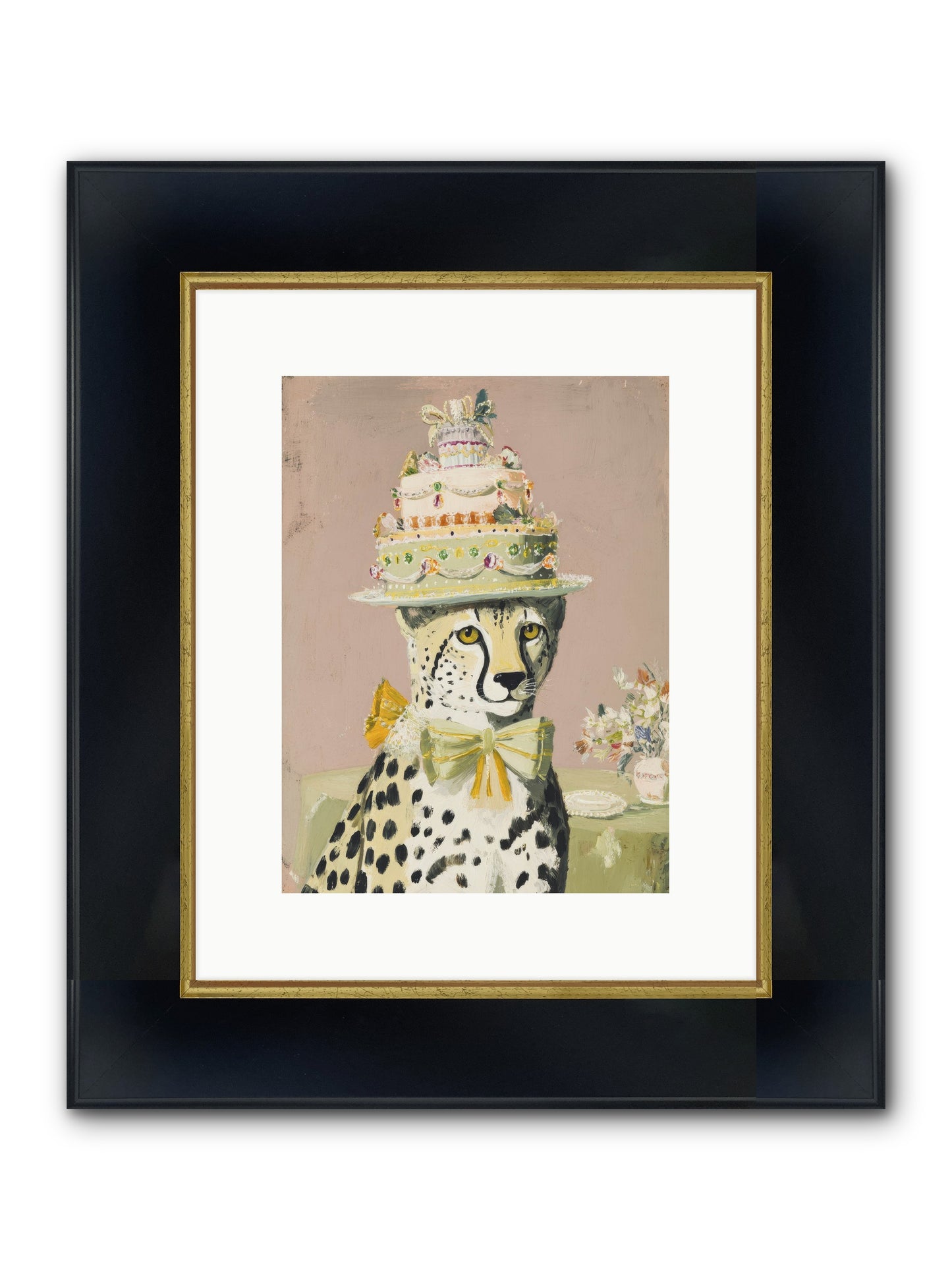 The Resplendent Awakening Framed Print - Wide Black w/Gold 9x12