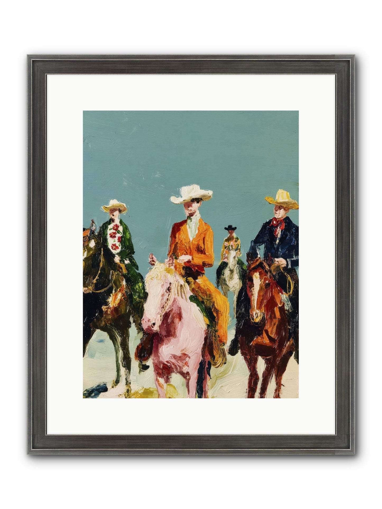 The Rhythm We Don't Name Framed Print - Slimwoods Black/Silver 12x16