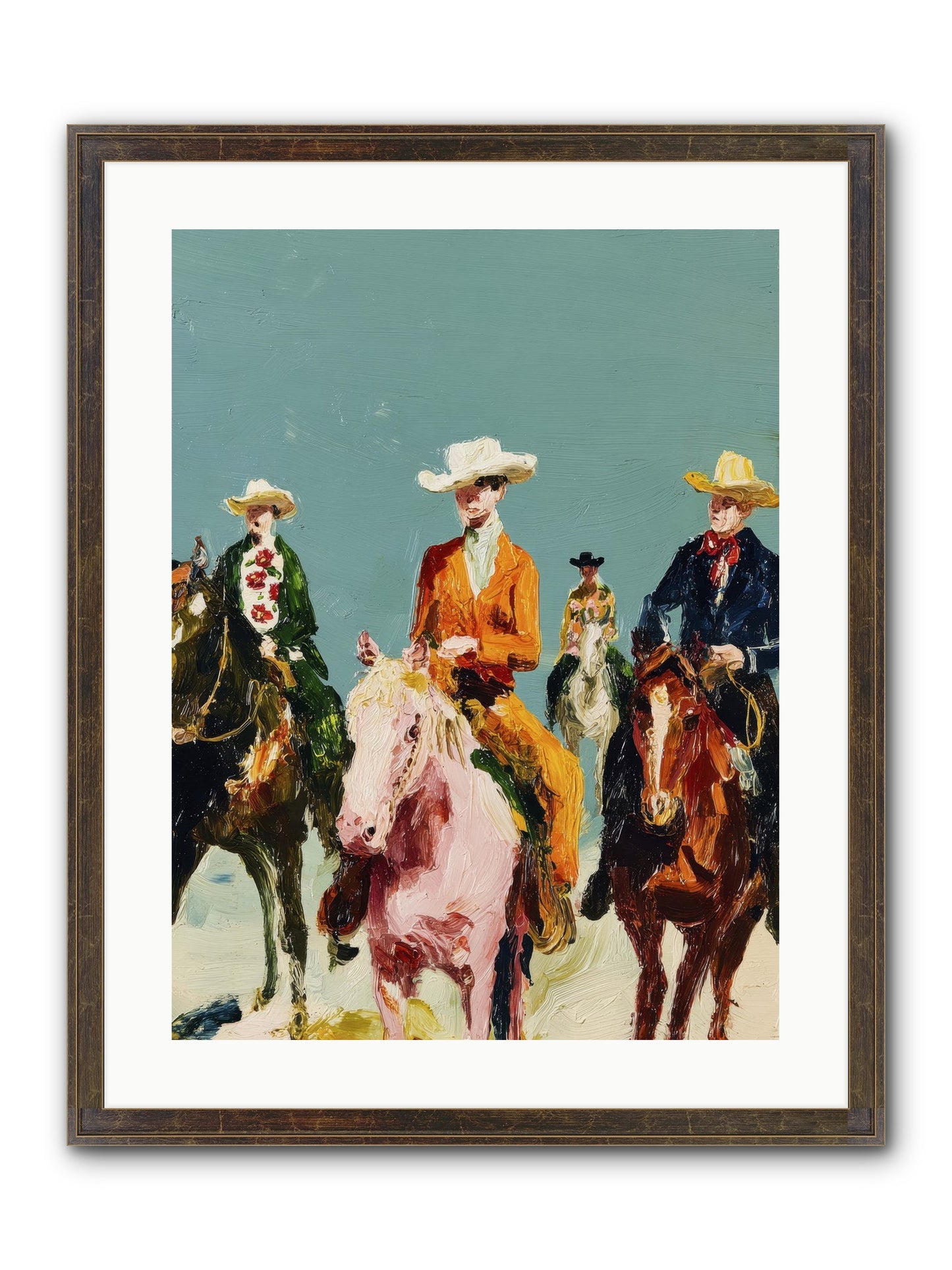 The Rhythm We Don't Name Framed Print - Slimwoods Black/Gold 18x24