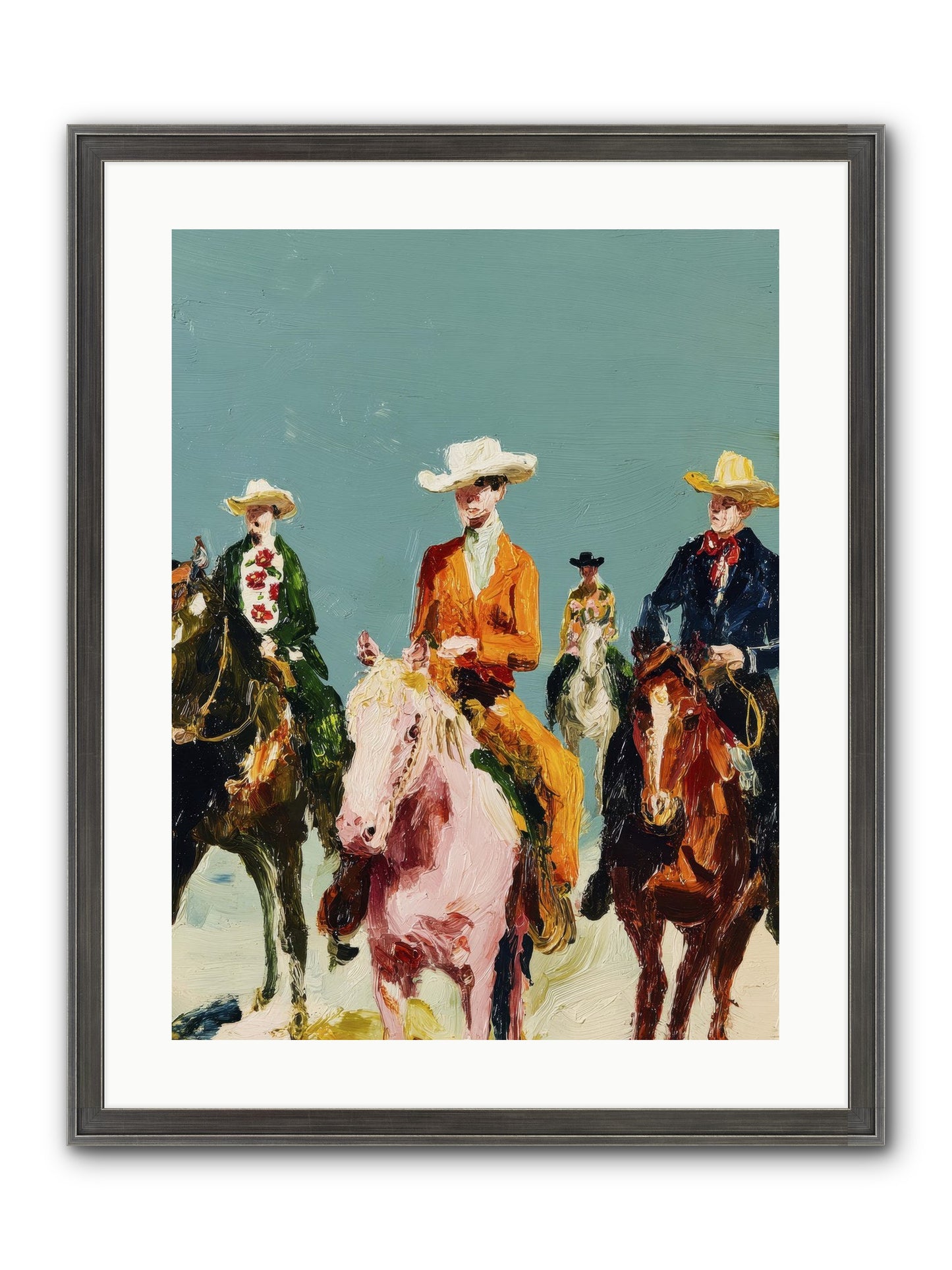 The Rhythm We Don't Name Framed Print - Slimwoods Black/Silver 18x24