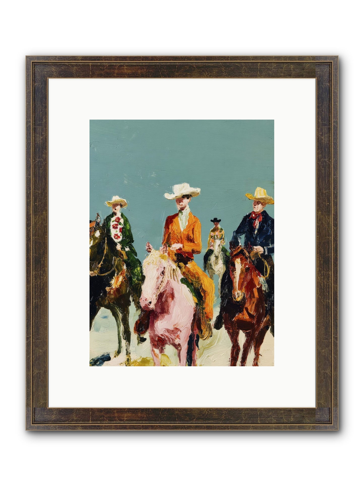 The Rhythm We Don't Name Framed Print - Slimwoods Black/Gold 9x12