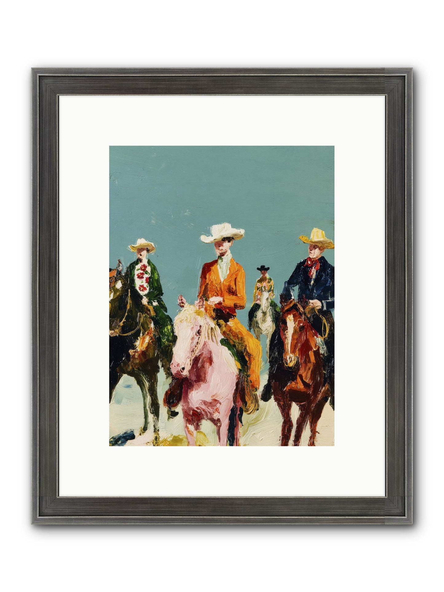The Rhythm We Don't Name Framed Print - Slimwoods Black/Silver 9x12