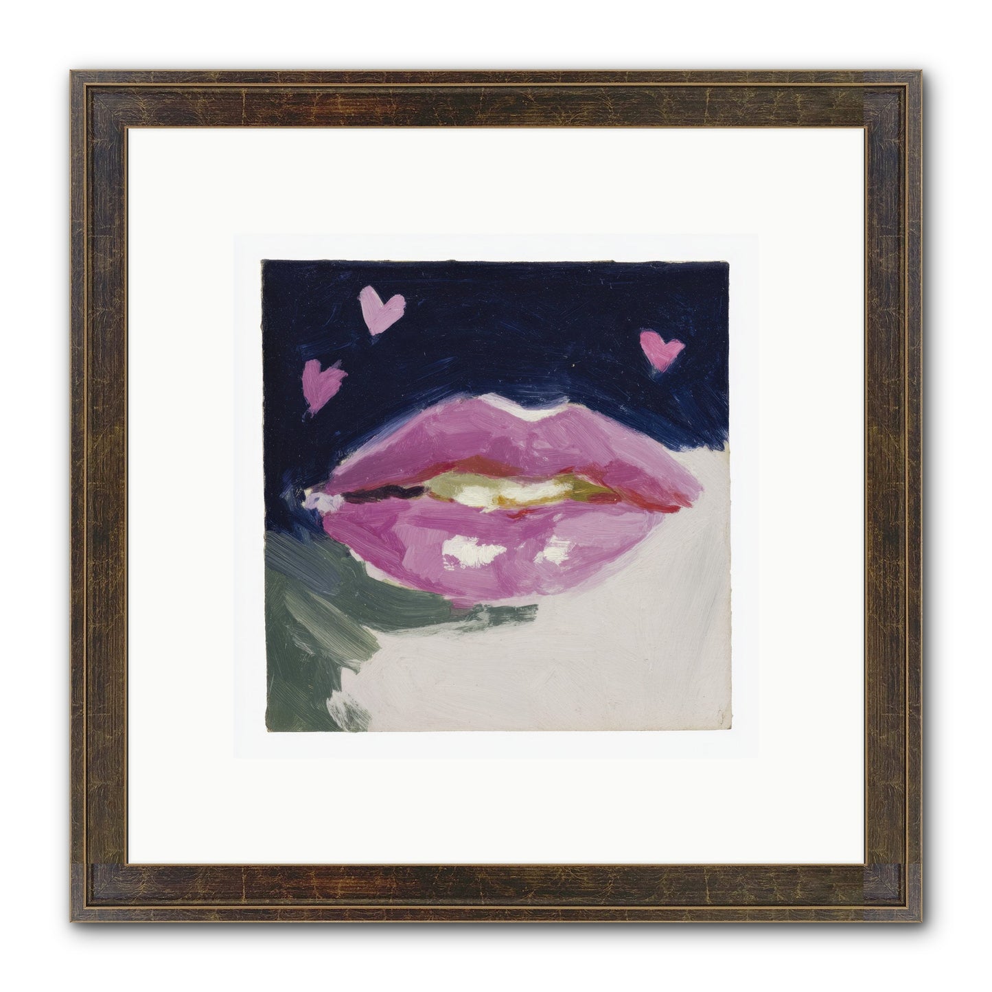 The Rosewater Inquisition Framed Print - Slimwoods Black/Gold 10x10