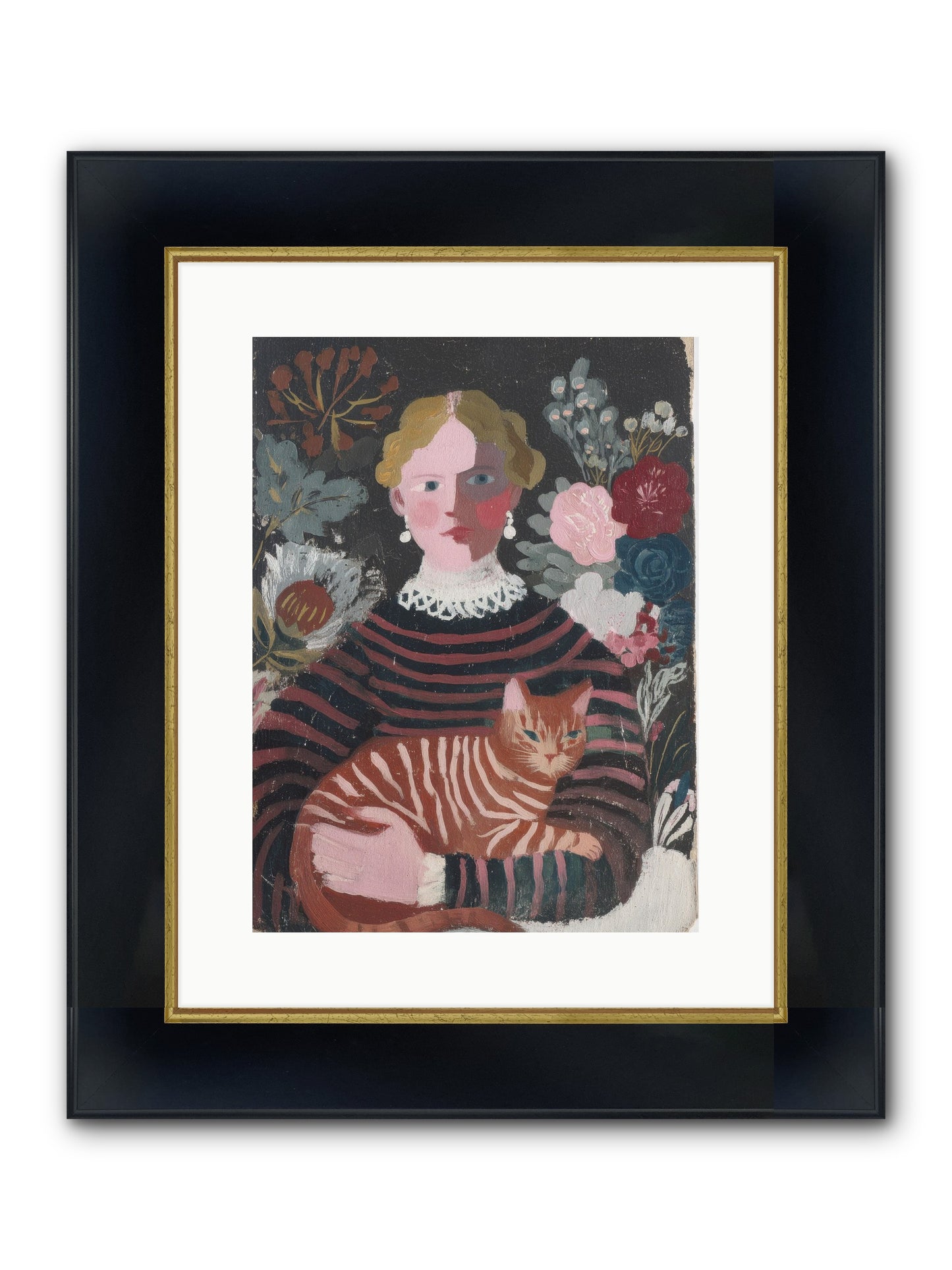 The Sketchbook Syndicate Framed Print - Wide Black w/Gold 12x16