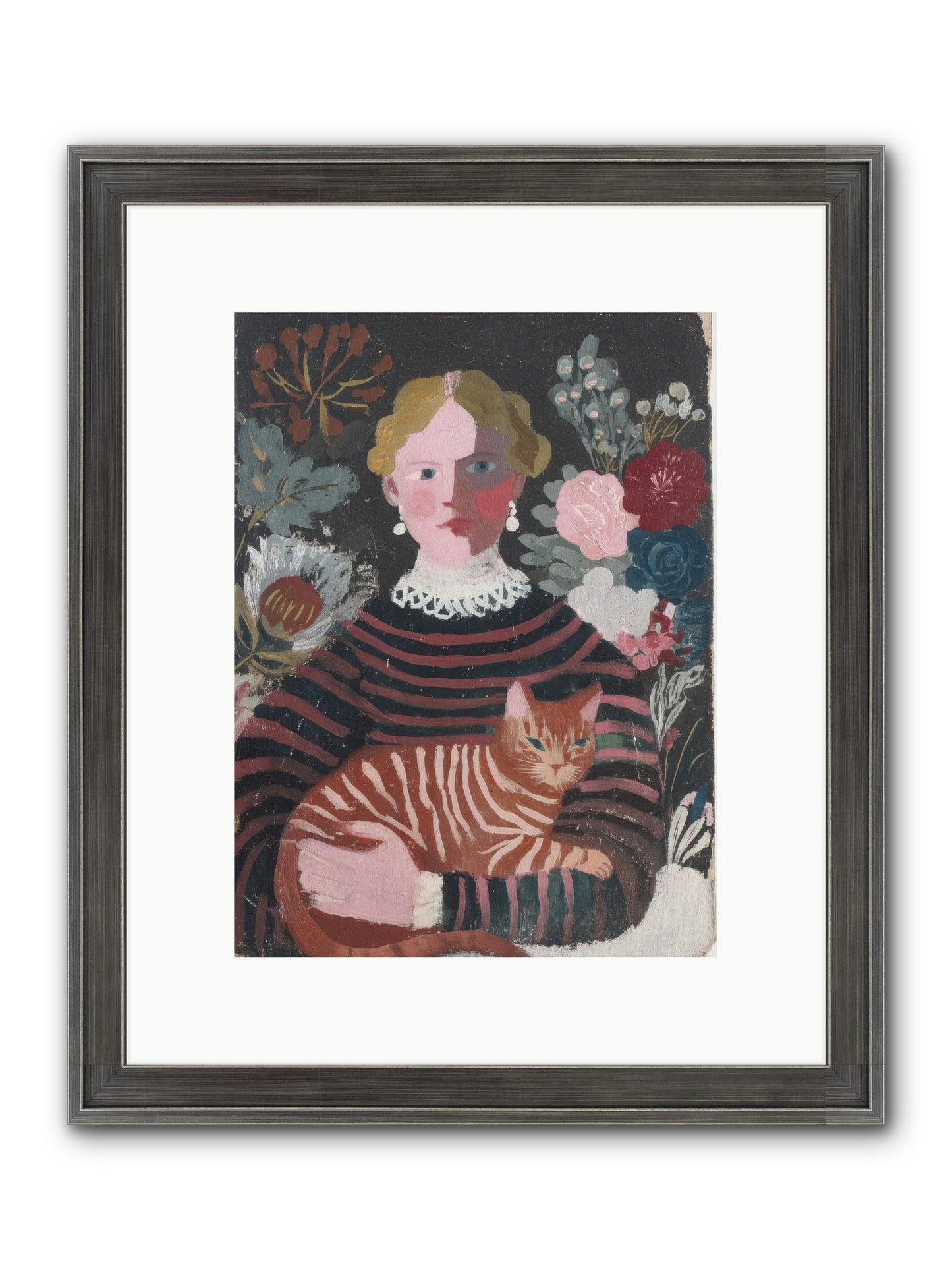 The Sketchbook Syndicate Framed Print - Slimwoods Black/Silver 9x12