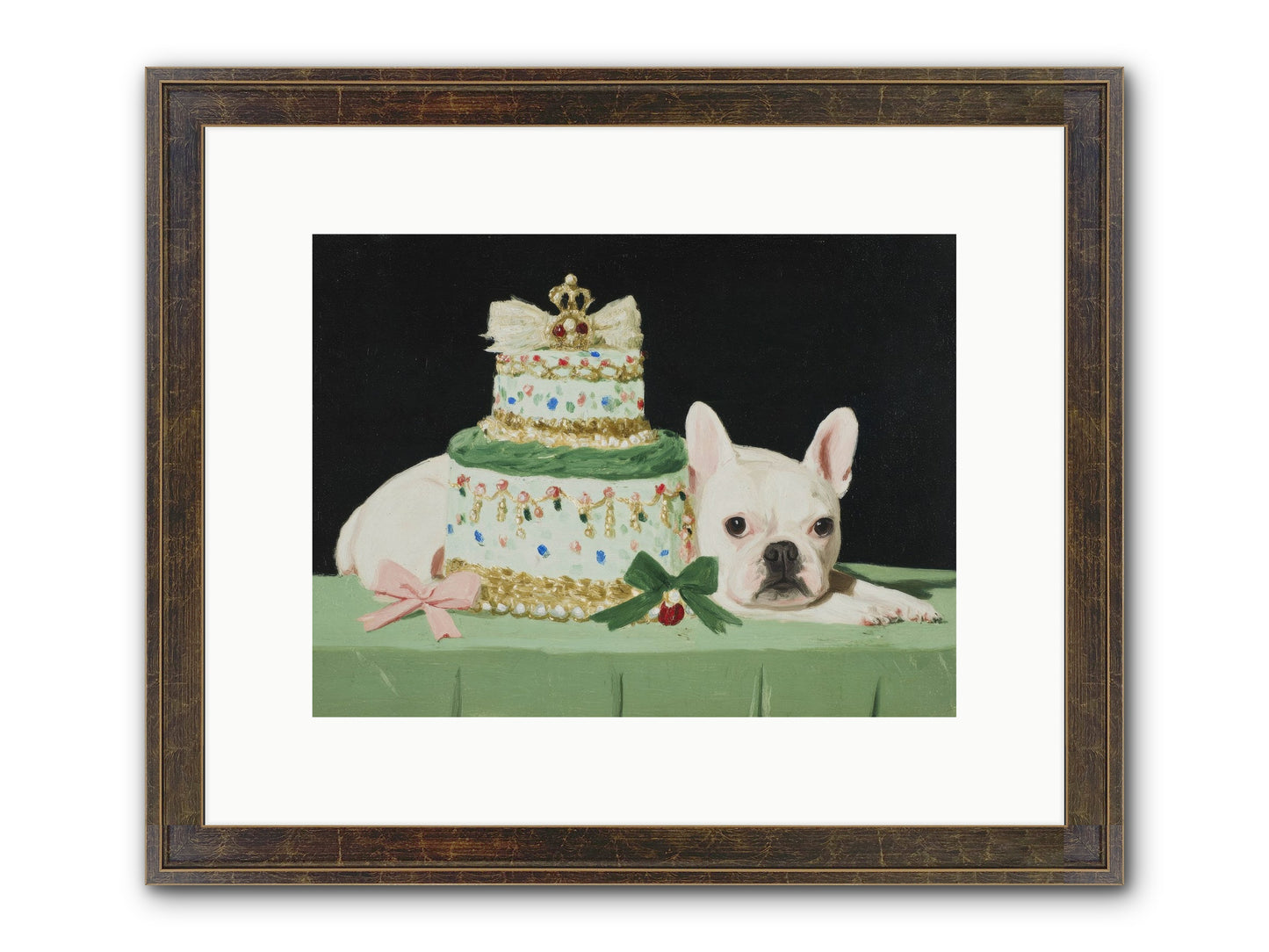 The Smallest Magnificence Framed Print - Slimwoods Black/Gold 12x9