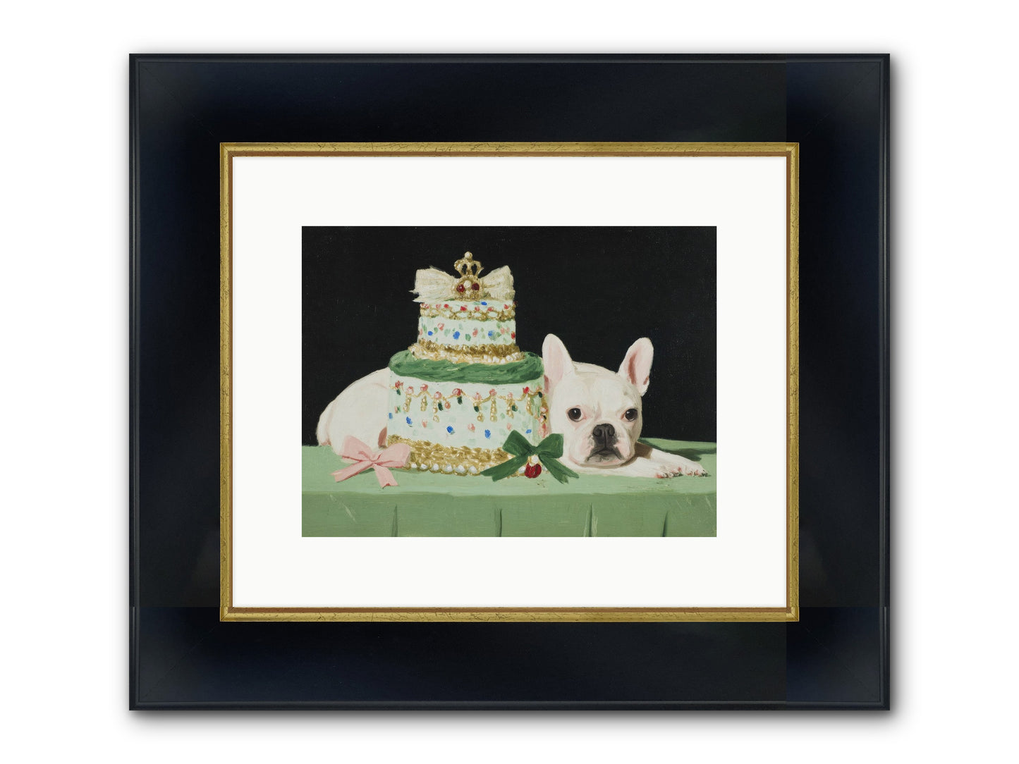 The Smallest Magnificence Framed Print - Wide Black w/Gold 12x9