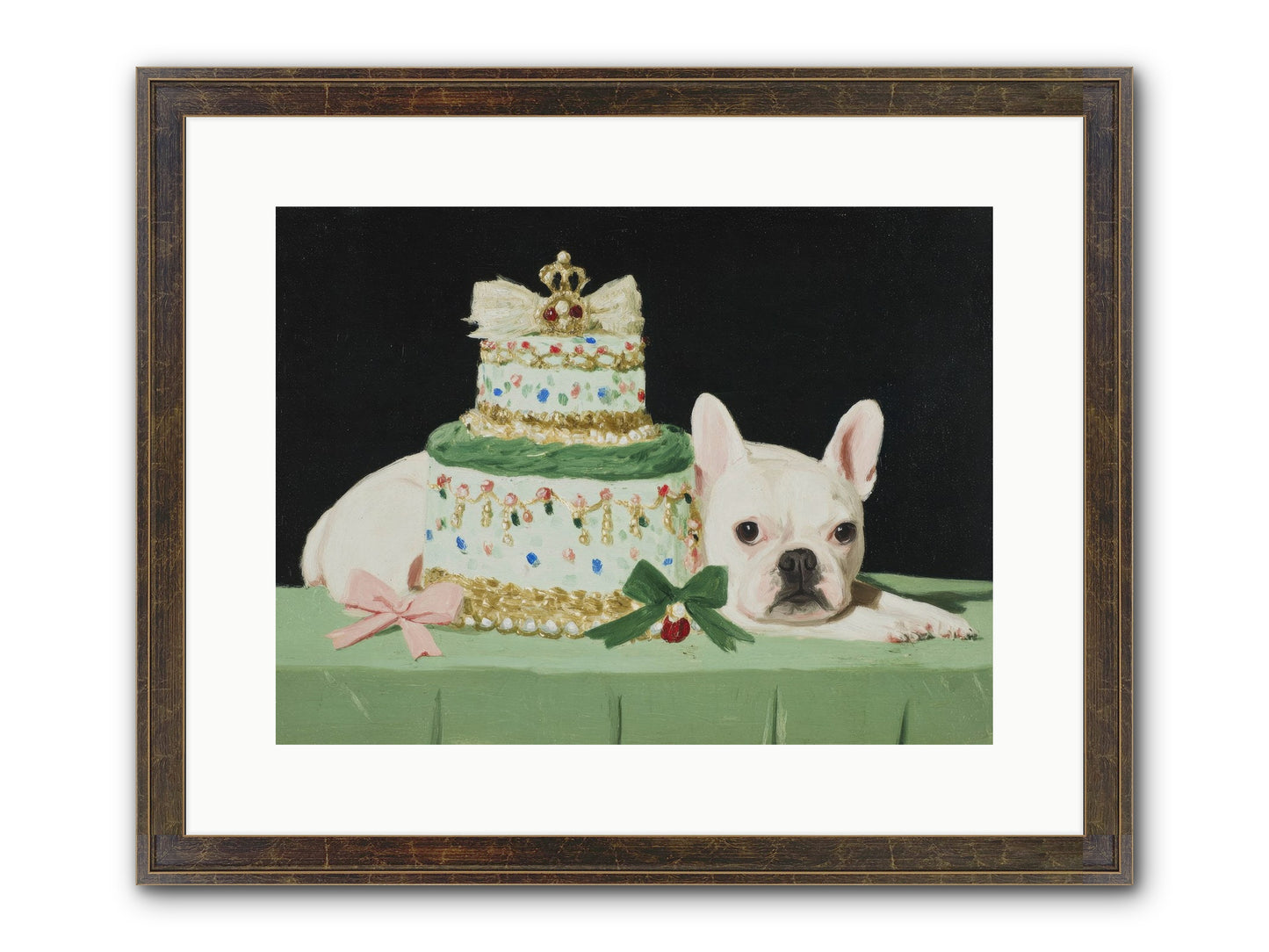 The Smallest Magnificence Framed Print - Slimwoods Black/Gold 16x12