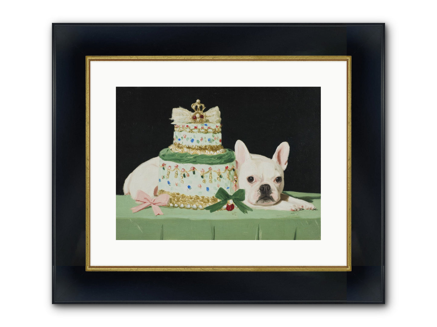 The Smallest Magnificence Framed Print - Wide Black w/Gold 16x12