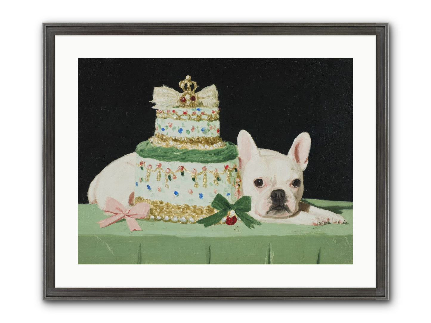 The Smallest Magnificence Framed Print - Slimwoods Black/Silver 24x18