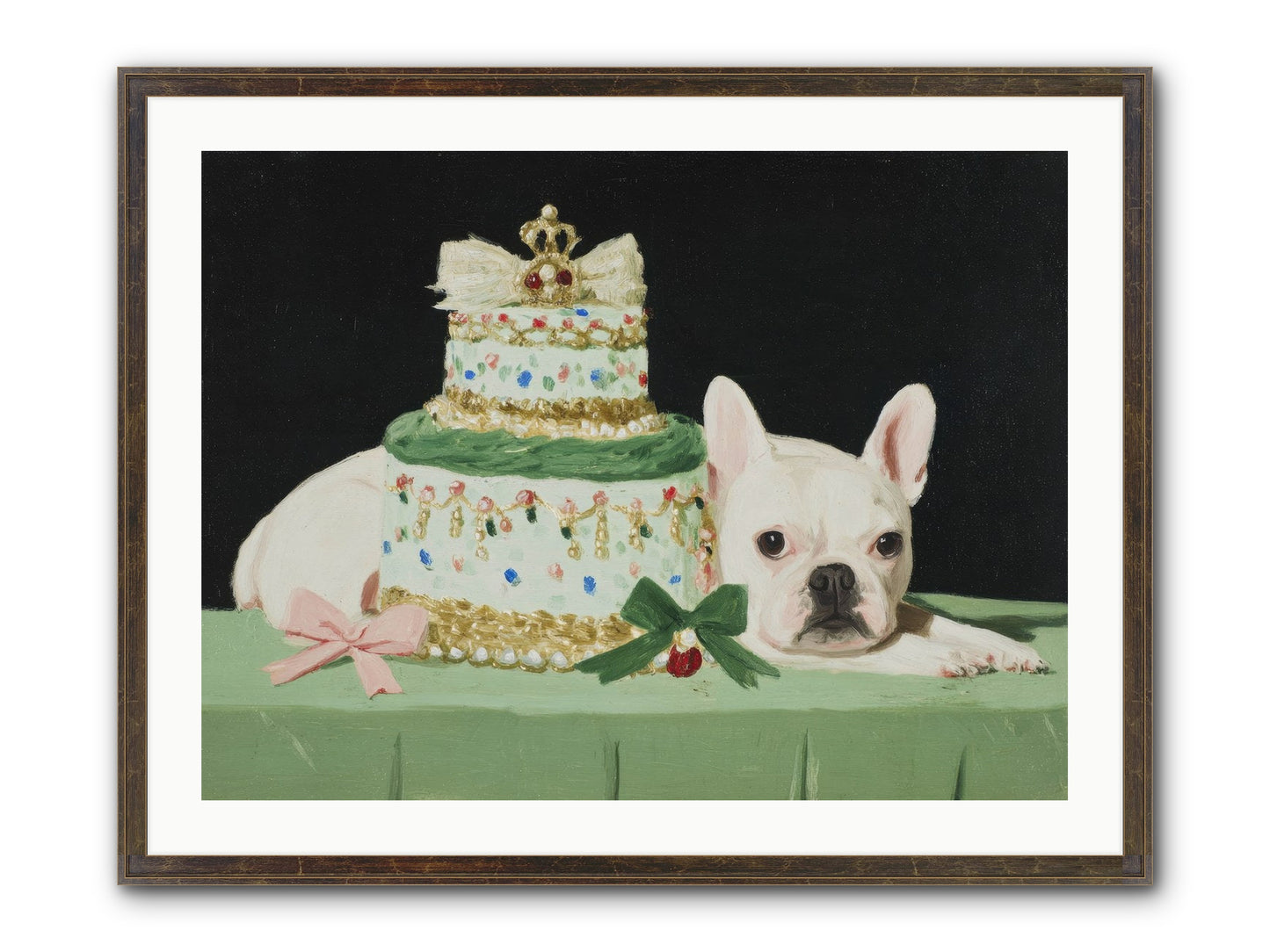 The Smallest Magnificence Framed Print - Slimwoods Black/Gold 32x24