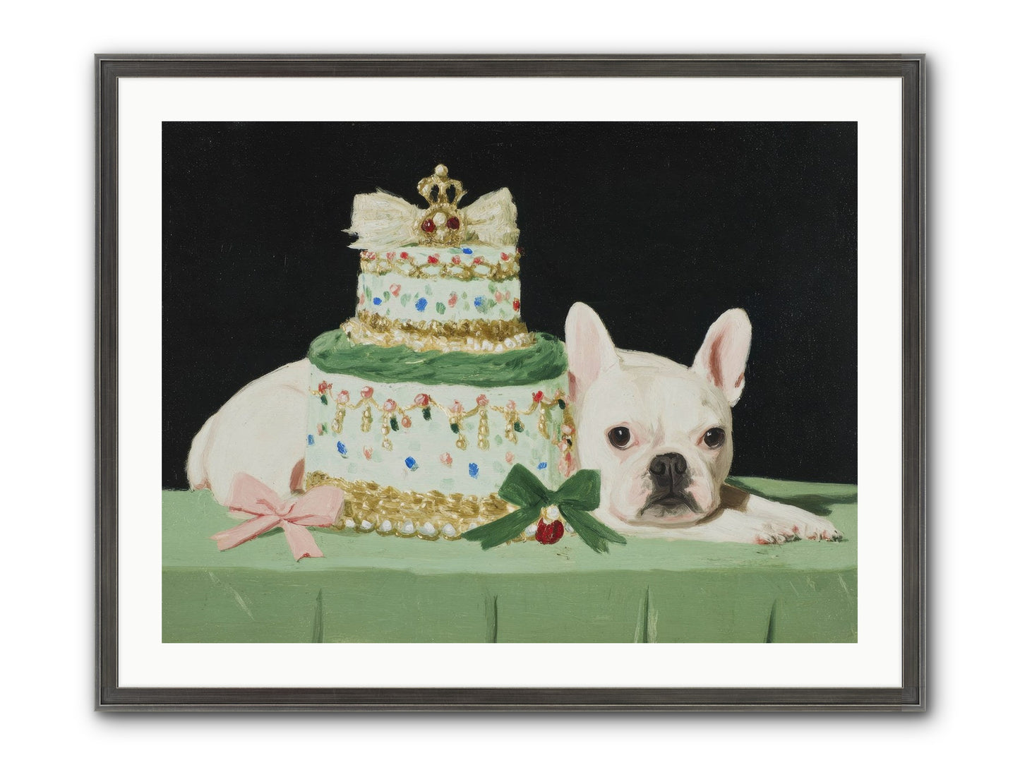 The Smallest Magnificence Framed Print - Slimwoods Black/Silver 32x24