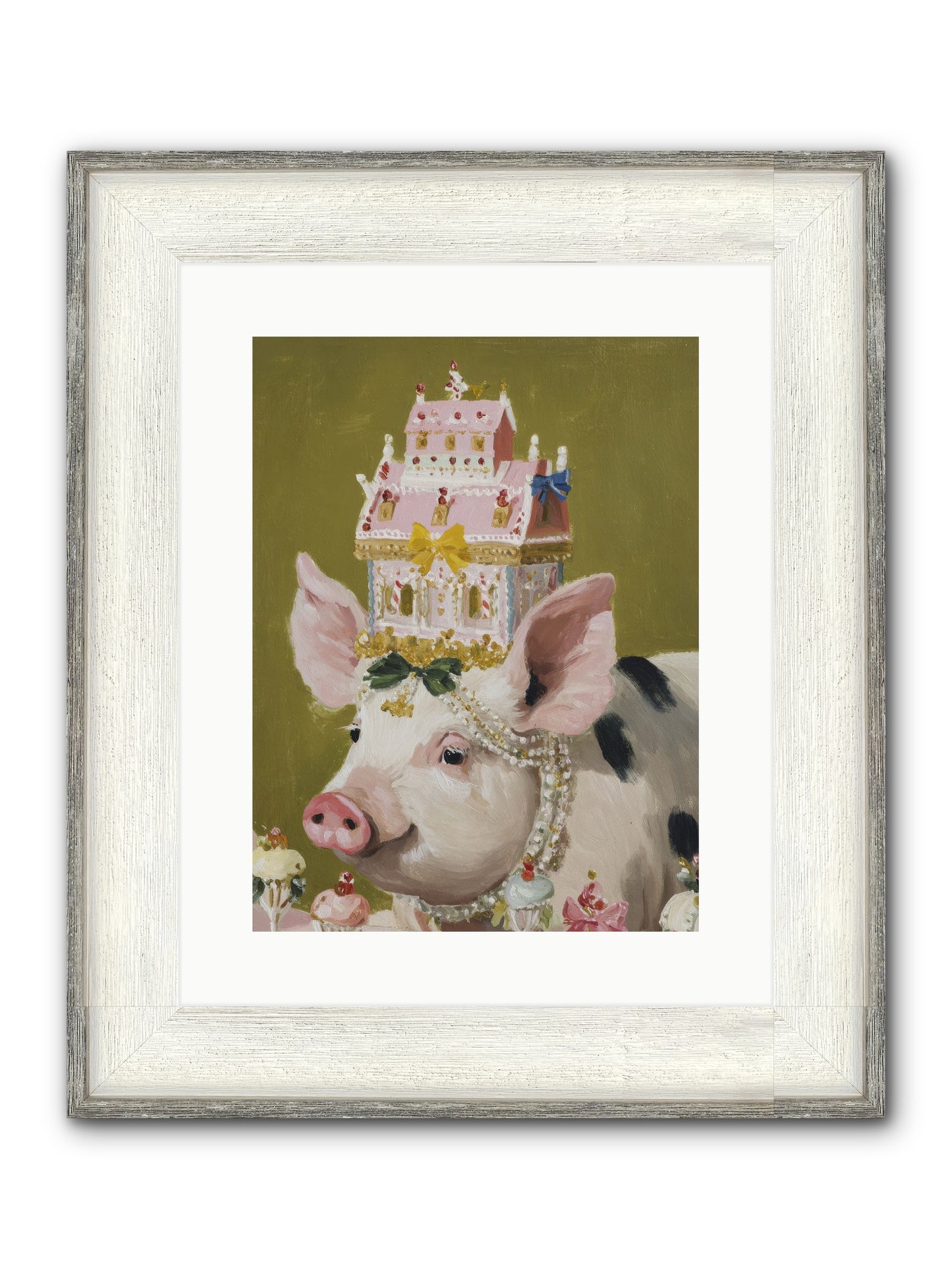 The Spellbinding Occasion Framed Print - Driftwood White 12x16