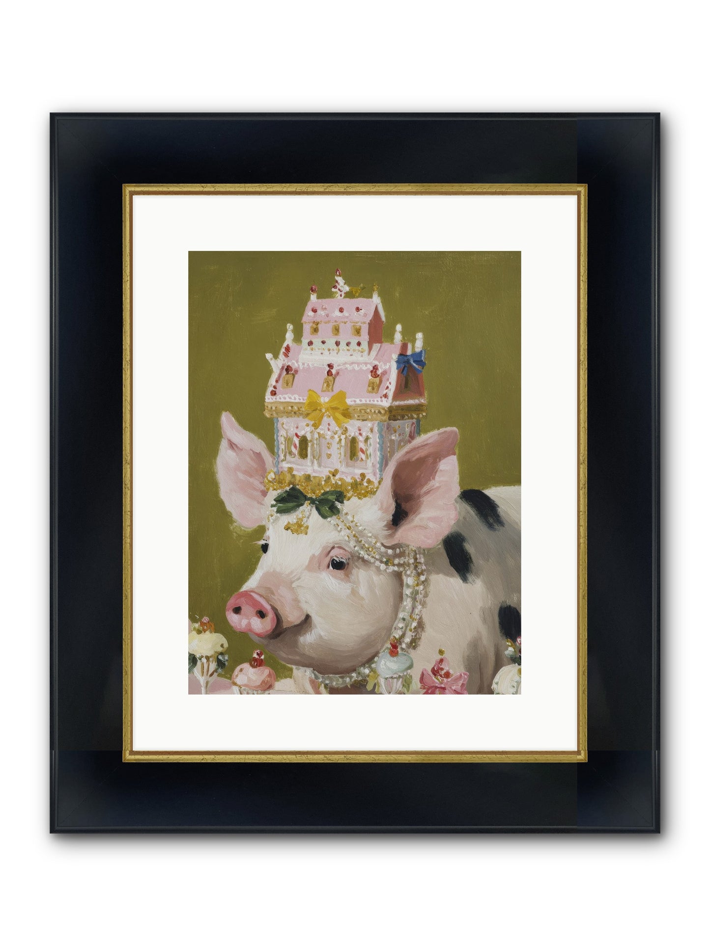 The Spellbinding Occasion Framed Print - Wide Black w/Gold 12x16