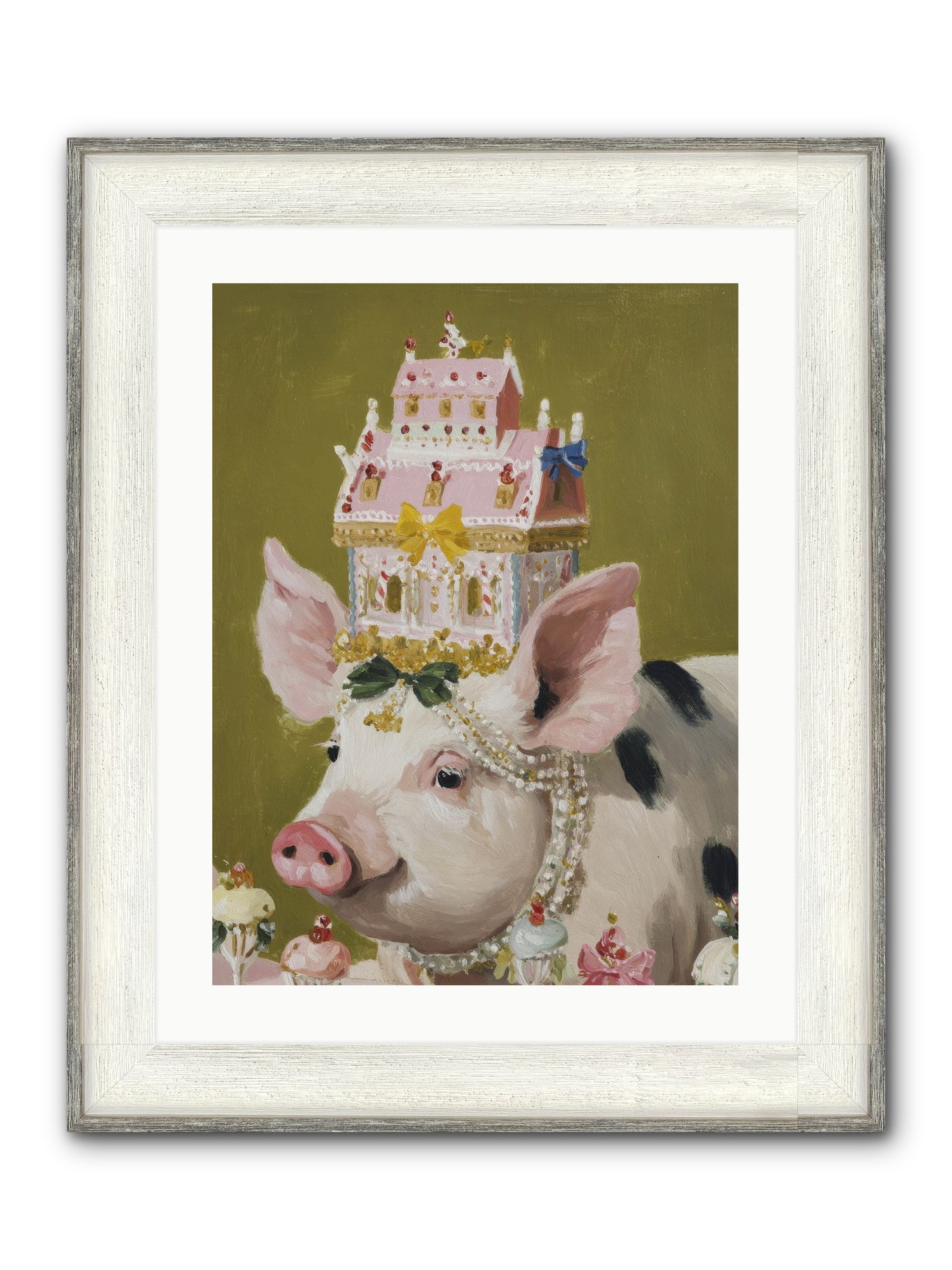 The Spellbinding Occasion Framed Print - Driftwood White 18x24