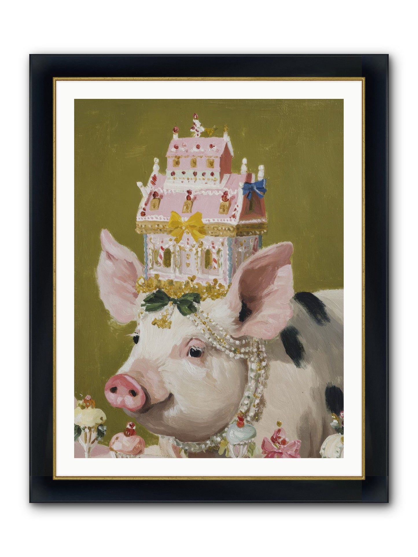 The Spellbinding Occasion Framed Print - Wide Black w/Gold 30x40