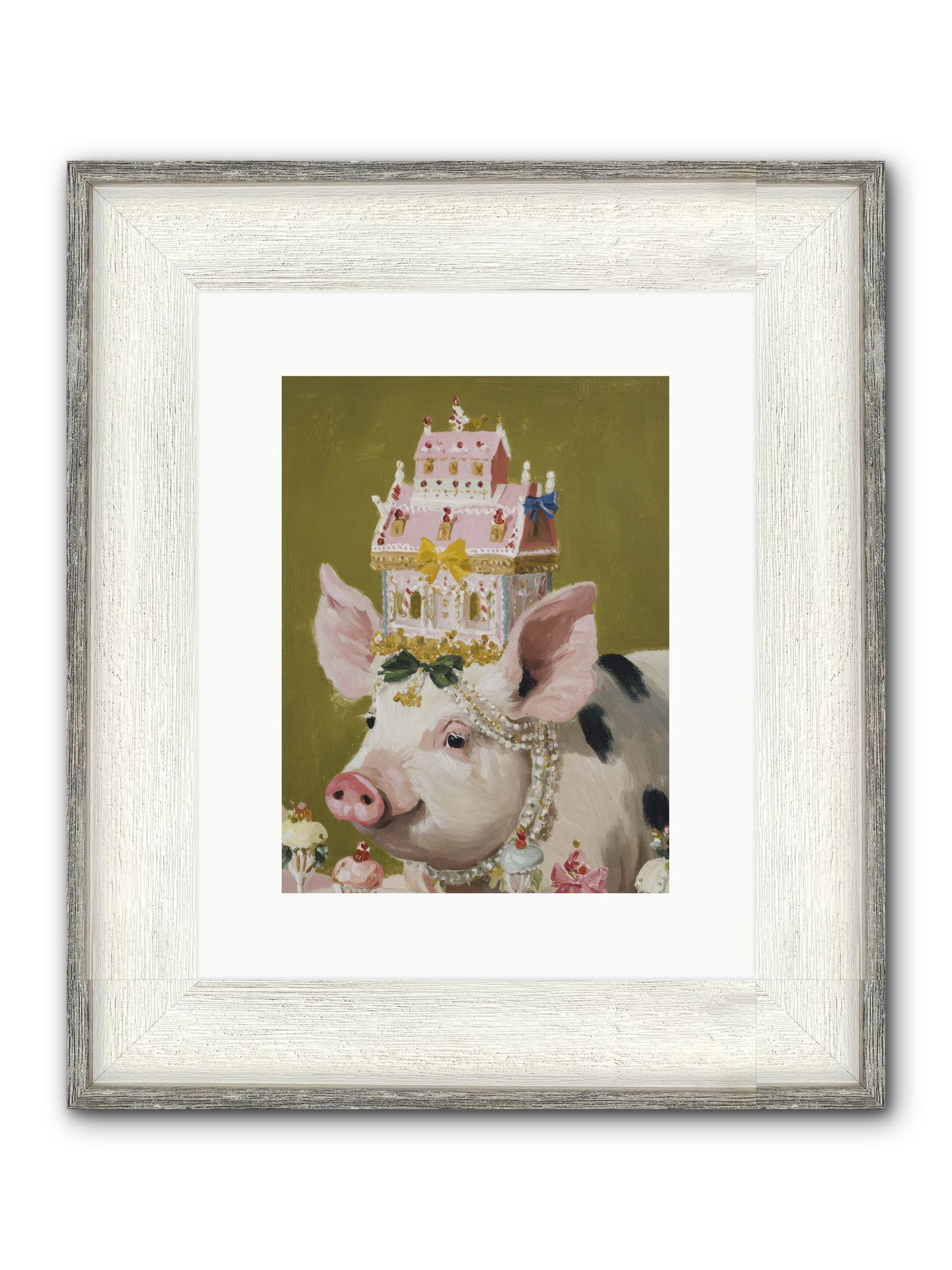 The Spellbinding Occasion Framed Print - Driftwood White 9x12