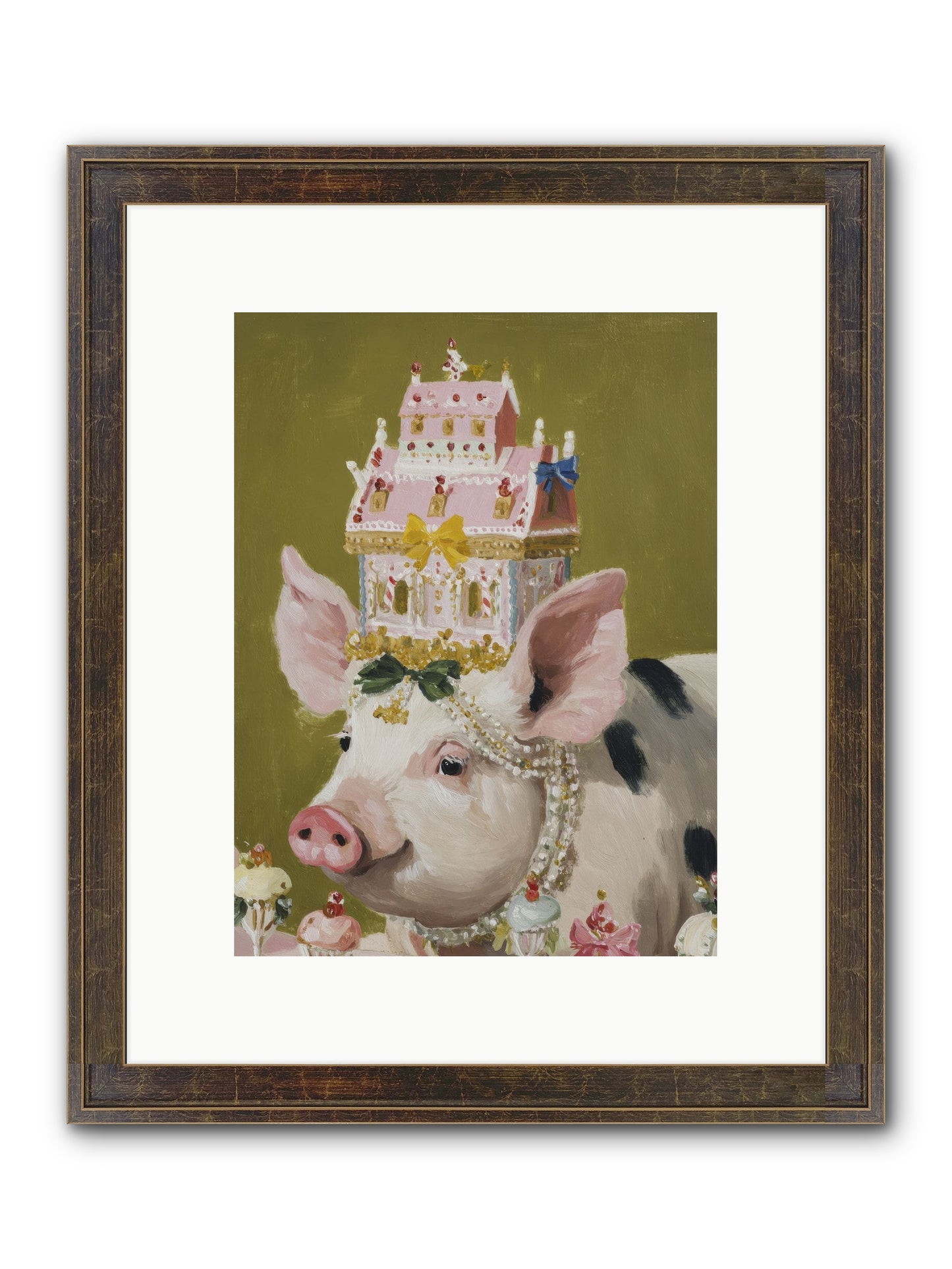 The Spellbinding Occasion Framed Print - Slimwoods Black/Gold 9x12