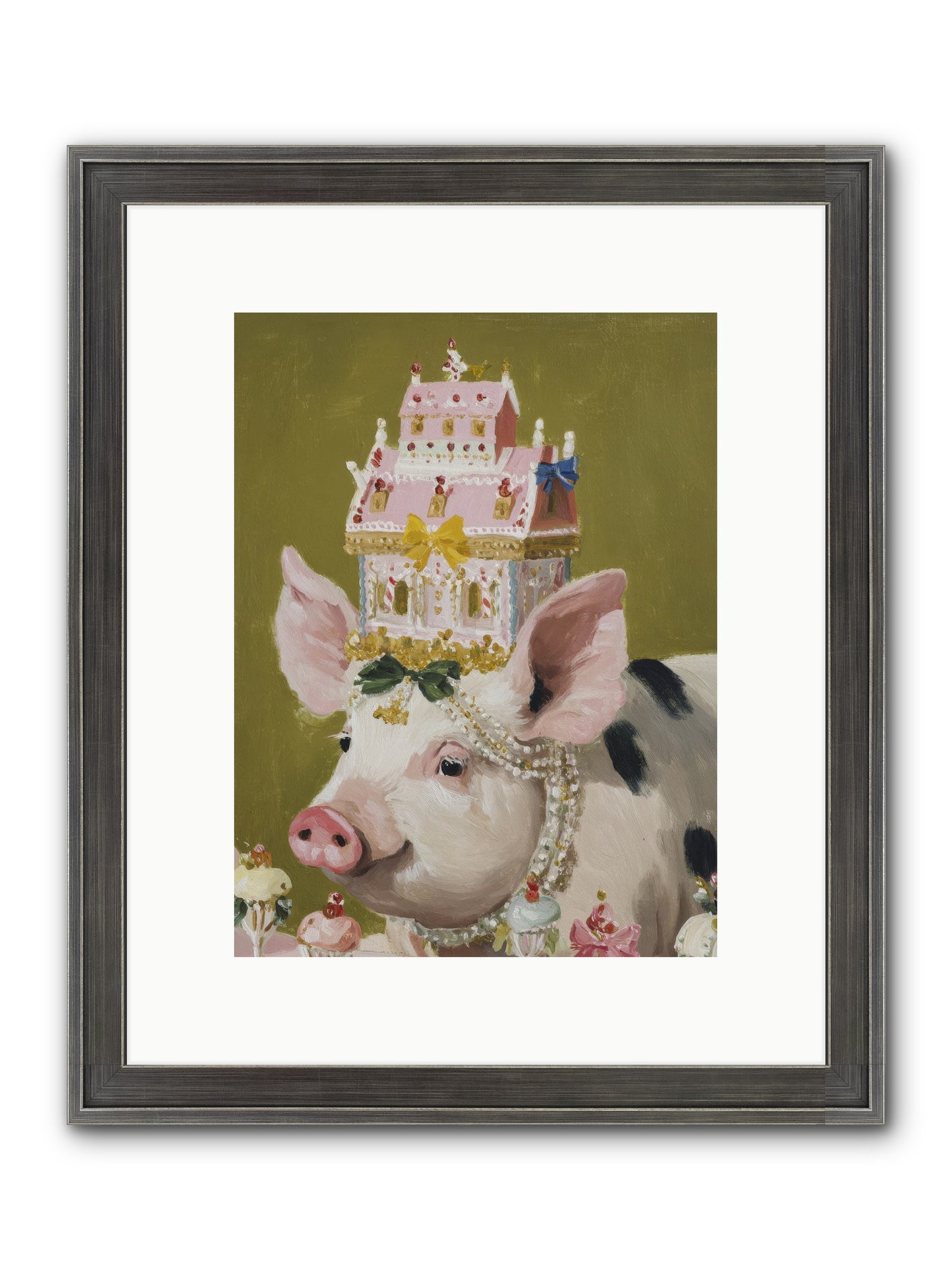 The Spellbinding Occasion Framed Print - Slimwoods Black/Silver 9x12